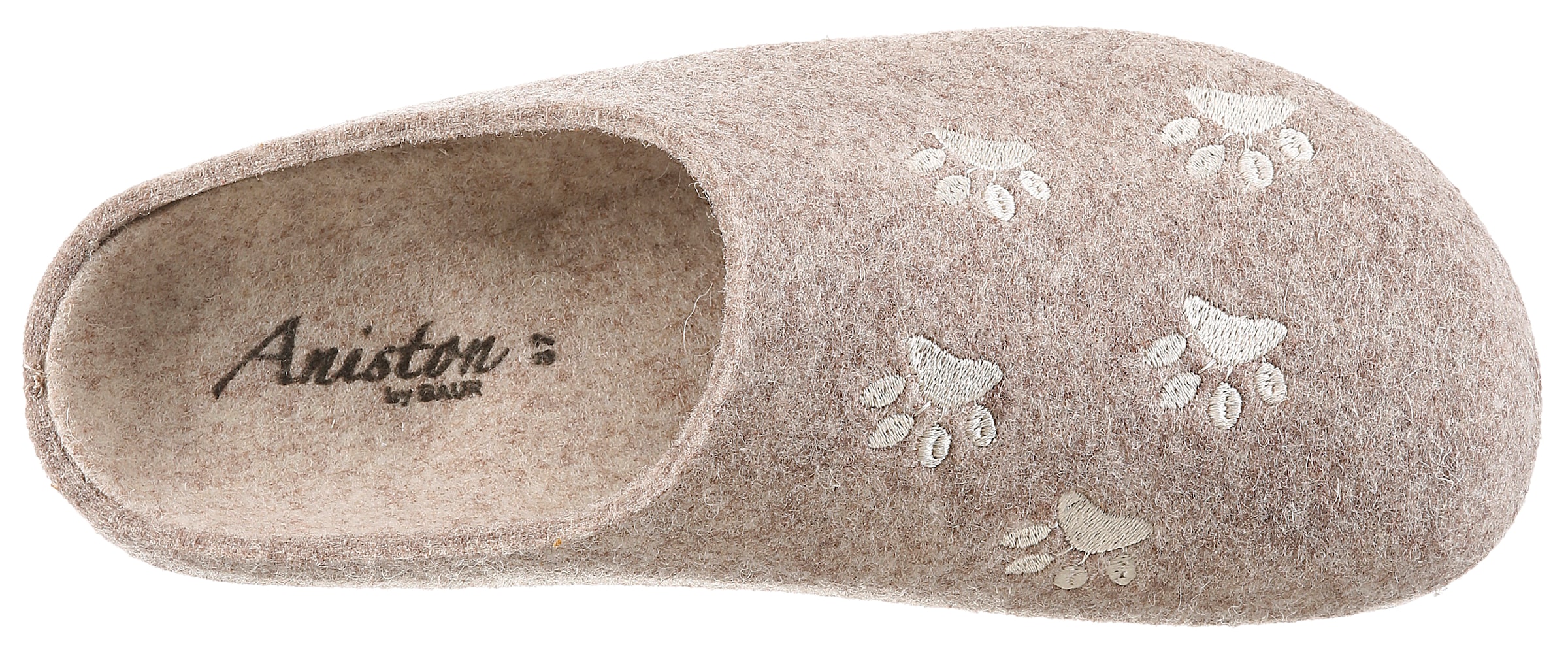 Aniston SHOES Clog  Hausschuh, Homeslipper, Schlupfschuh mit Stickerei - NEUE KOLLEKTION