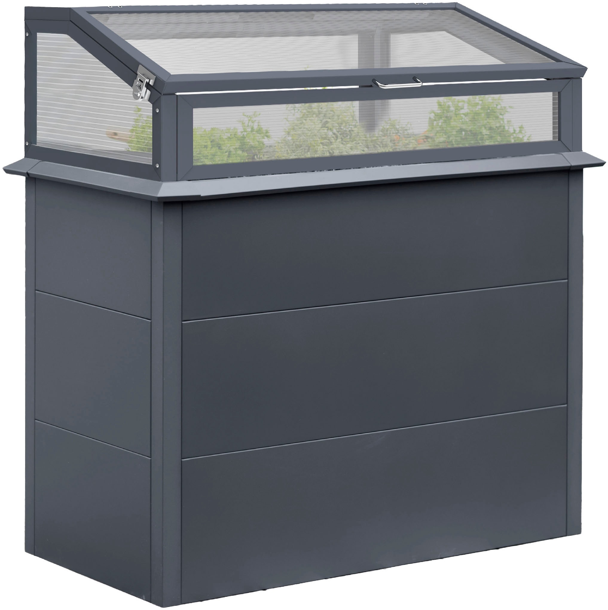 WESTMANN Hochbeet »Primus Plus M« BxTxH: 100x50x113 cm, mit Frühbeetaufsatz