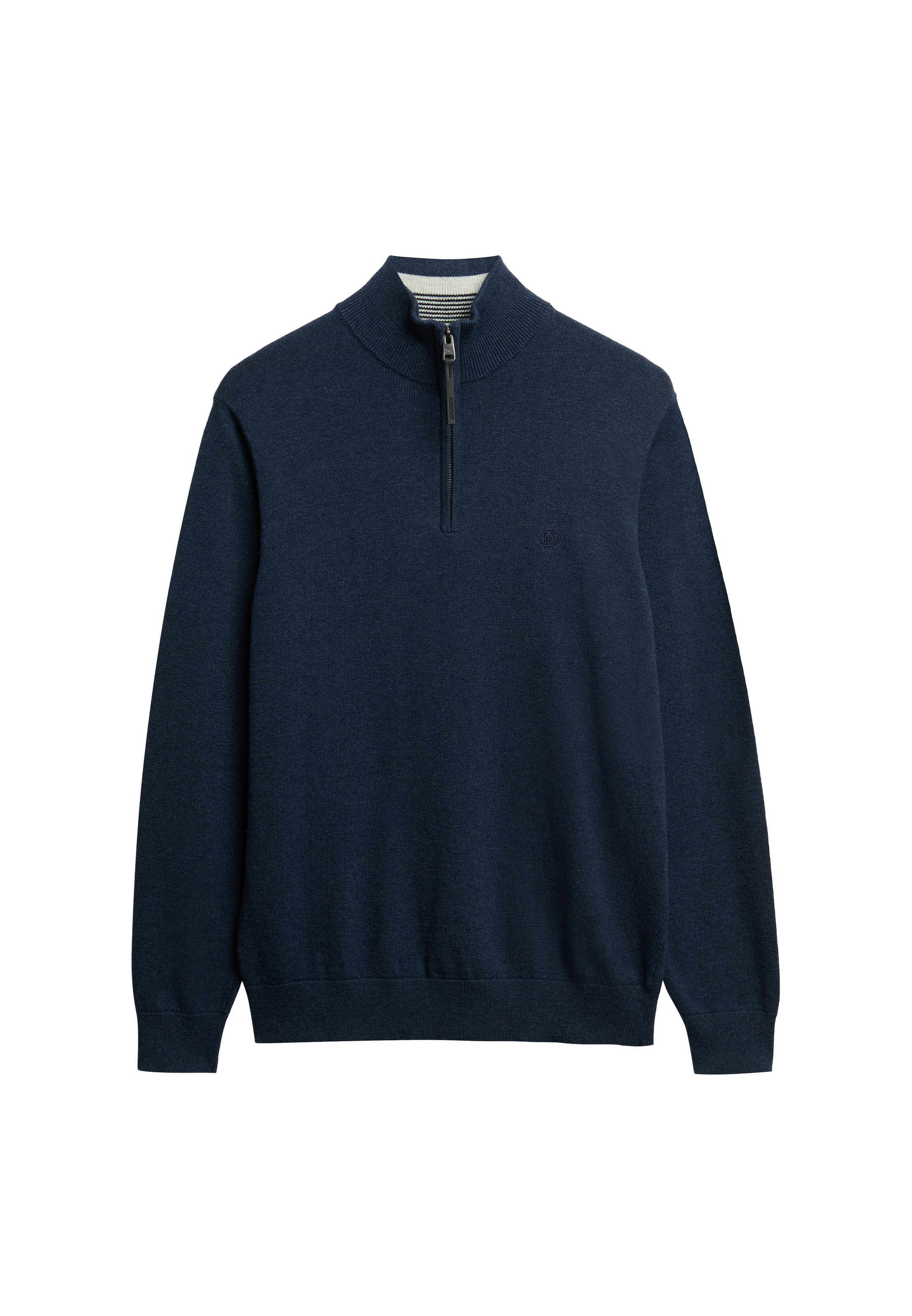 Superdry Strickpullover »ESSENTIALS COTTON HALF ZIP«