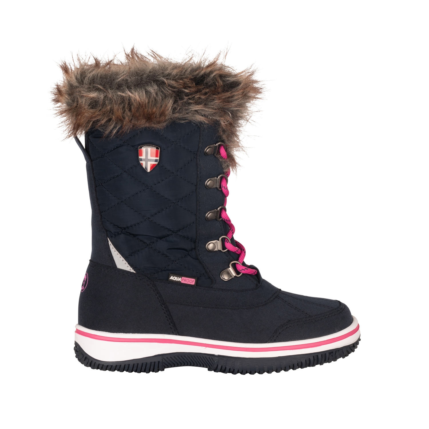 TROLLKIDS Winterstiefel »GIRLS HOLMENKOLLEN SNOW BOOTS XT«  Winterschuhe, Winterboots, Snowboots, wasserdicht, reflektierend