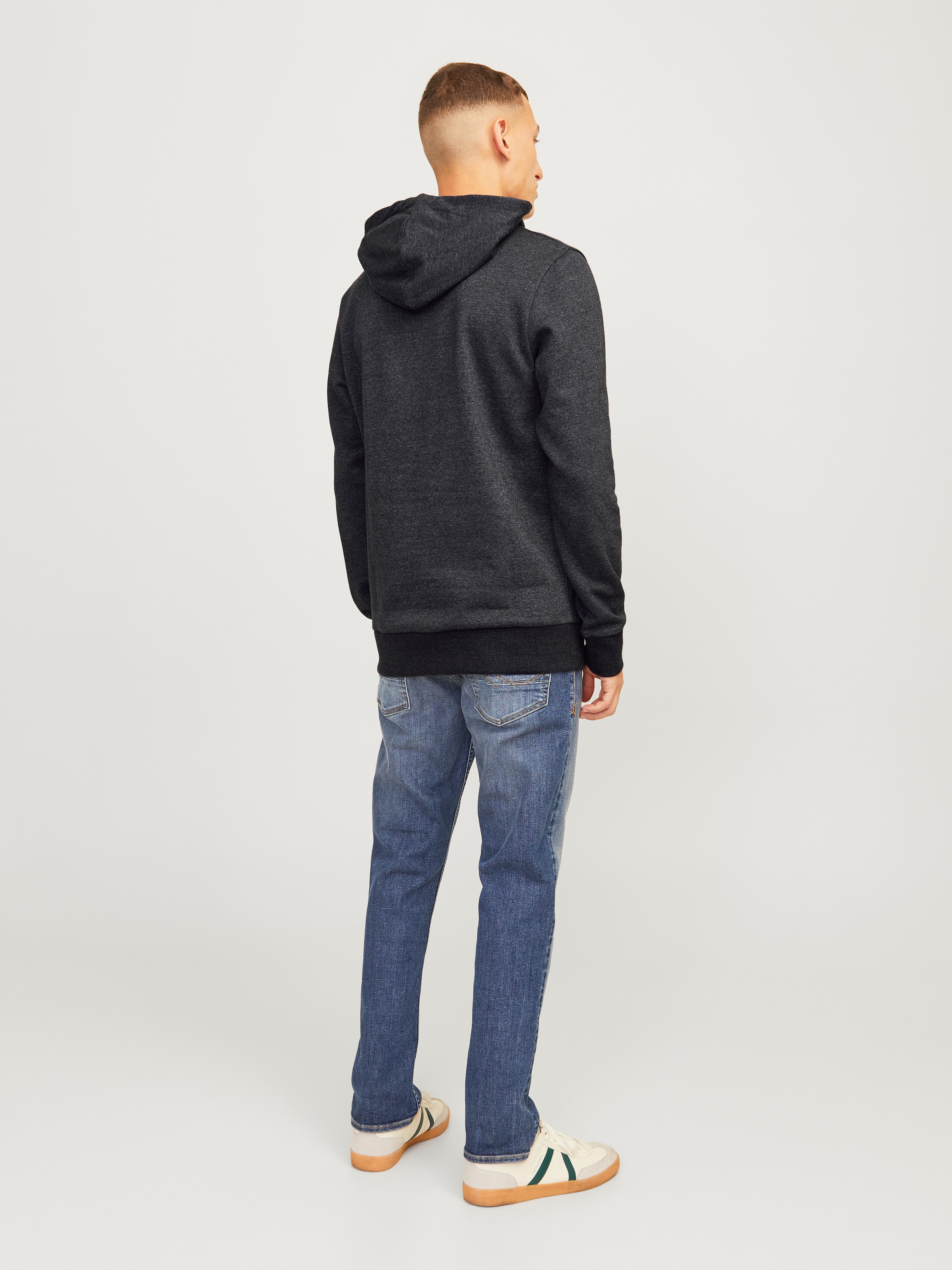 Jack & Jones Kapuzensweatshirt »JJALVIS SWEAT HOOD«