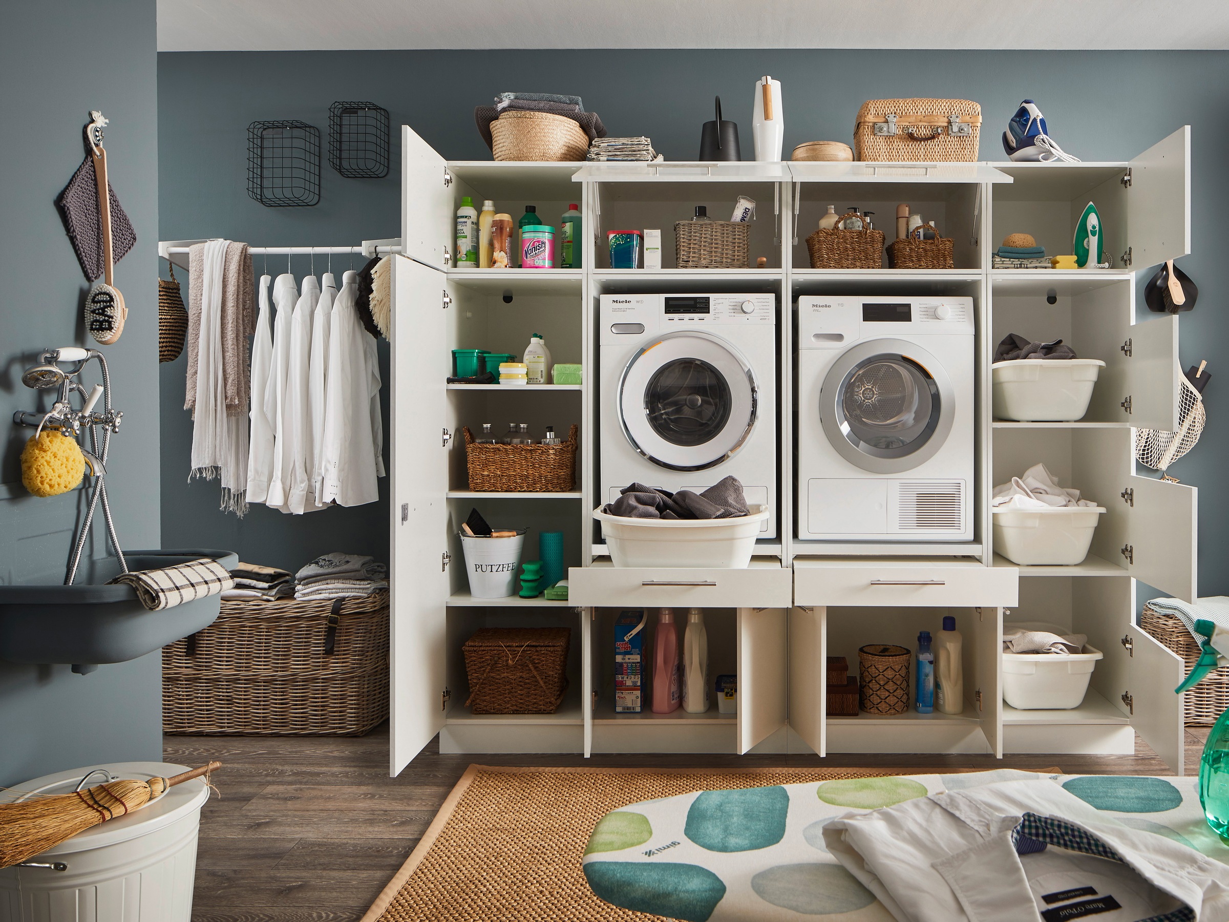 Laundreezy Mehrzweckschrank-Set »LAUNDREEZY LDSK15«