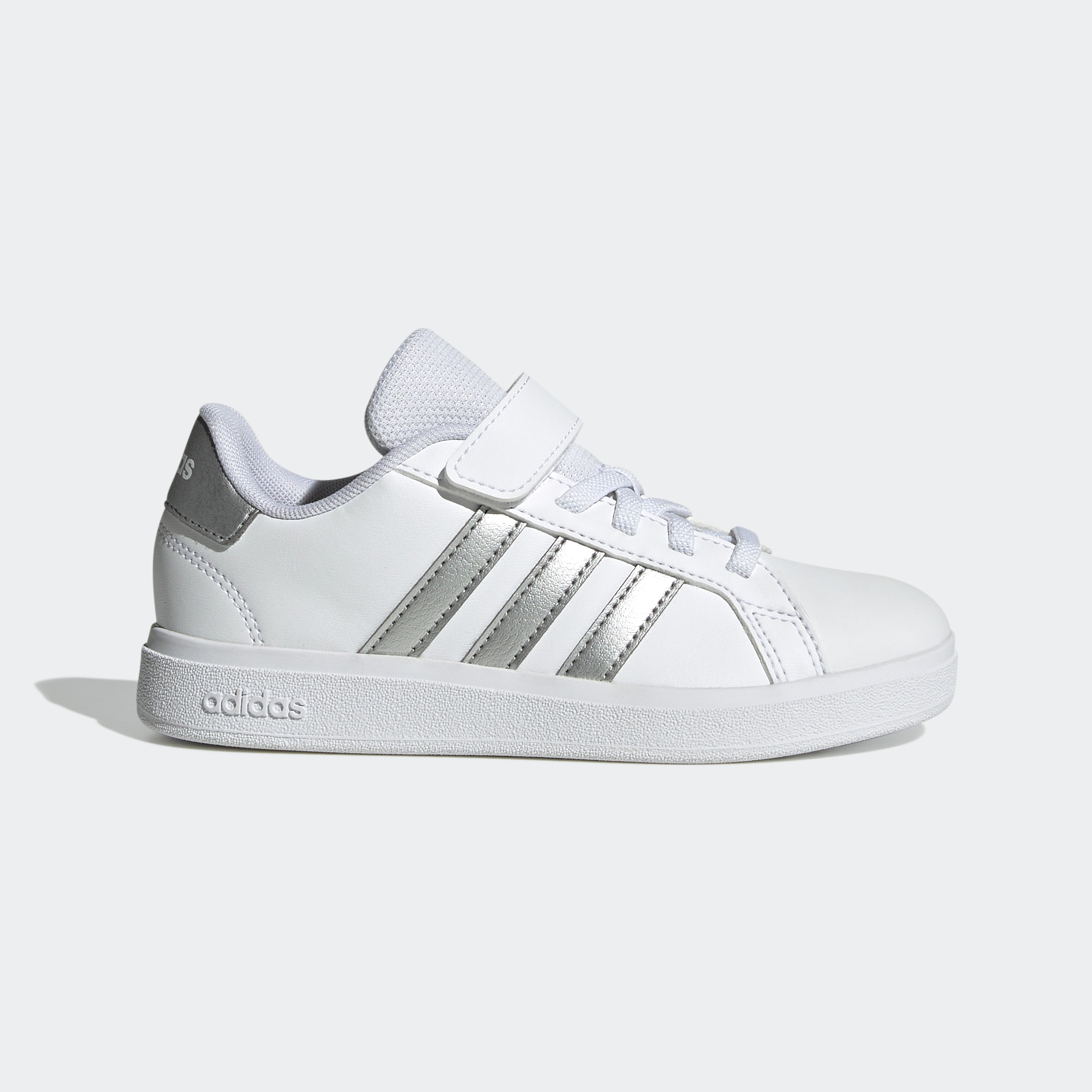 adidas Sportswear Sneaker »GRAND COURT 2.0 KIDS«, Design auf den Spuren des adidas Superstar