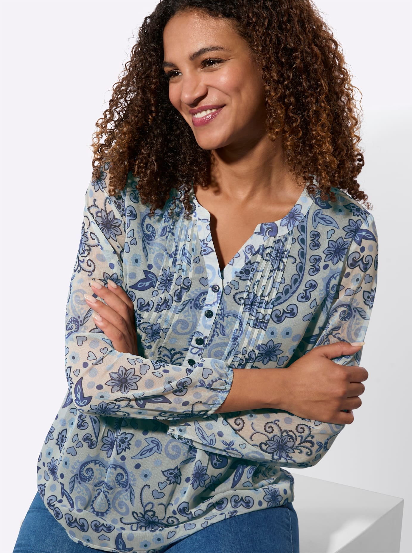 creation L Schlupfbluse