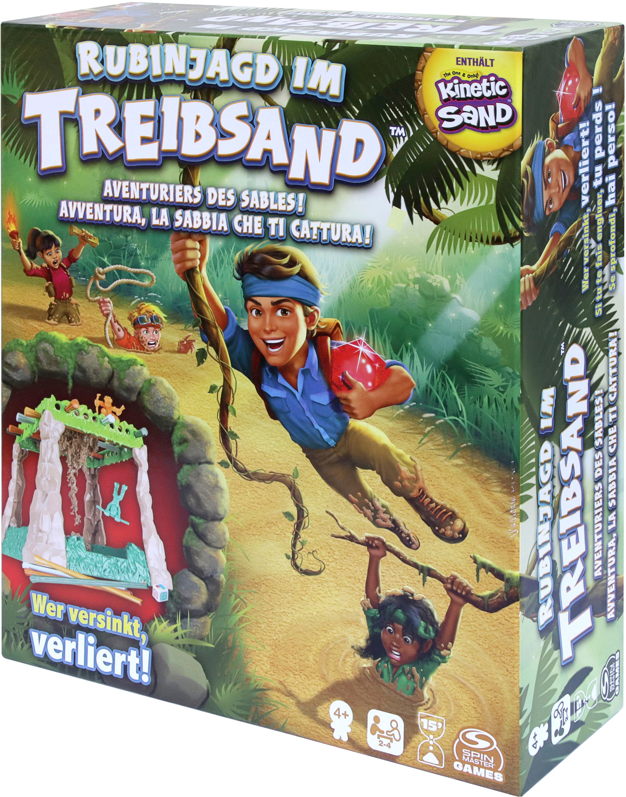 Spin Master Spiel »Rubinjagd im Treibsand«