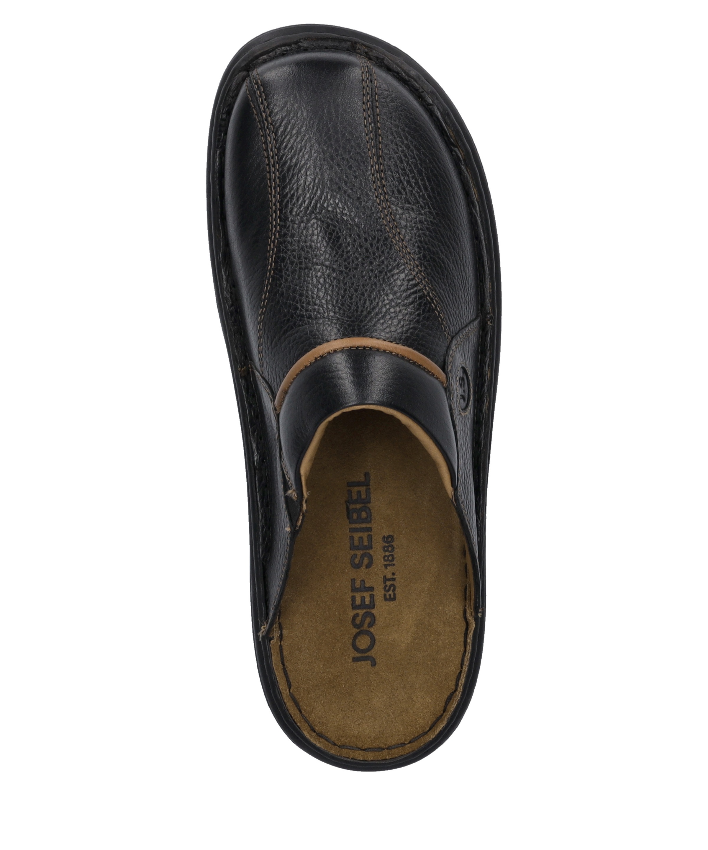 Josef Seibel Clog »Klaus, schwarz/cognac«