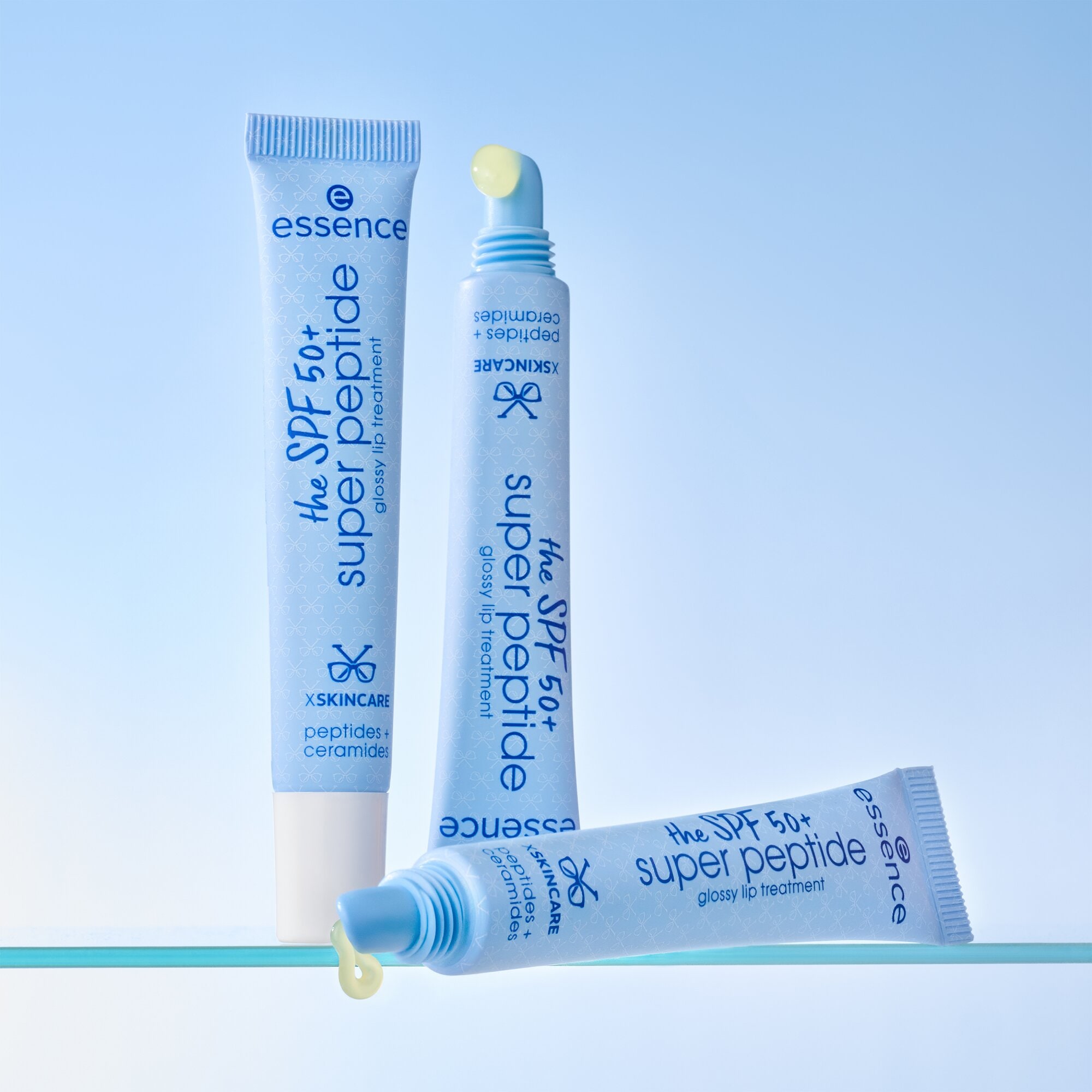 Essence Lippenbalsam »xskincare the SPF 50+ super peptide glossy lip treatment«