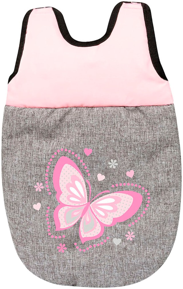 Bayer Kombi-Puppenwagen »Xeo Mega, grau/rosa«, (Set)