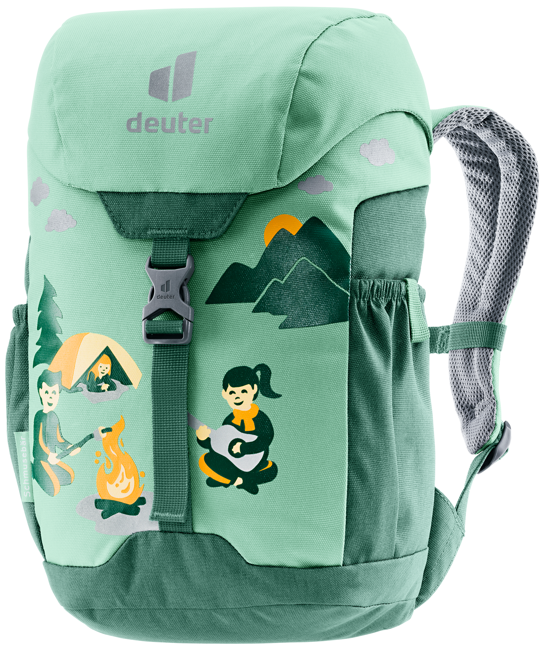 Kinderrucksack »SCHMUSEBÄR MIT TEDDY 8 L«, Reflektoren