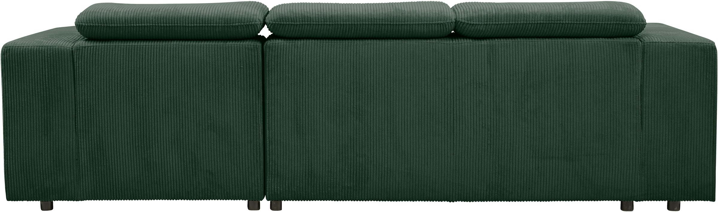 WERK2 Ecksofa »Cherry, modernes Sofa mit Komfortfunktionen, Breite 270cm, L-Form,« bequem, mit verstellbaren Kopfteilen, Schlaffunktion und Bettkasten