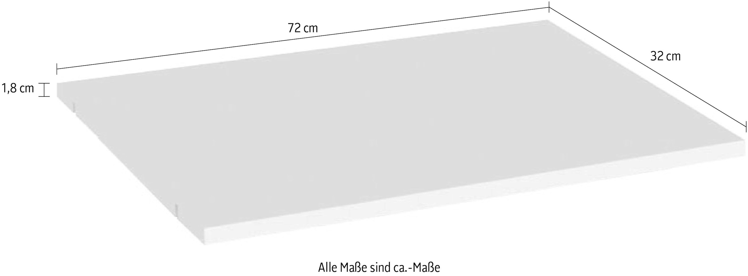 Home affaire Einlegeboden »Gala«, Set, 2 Stück