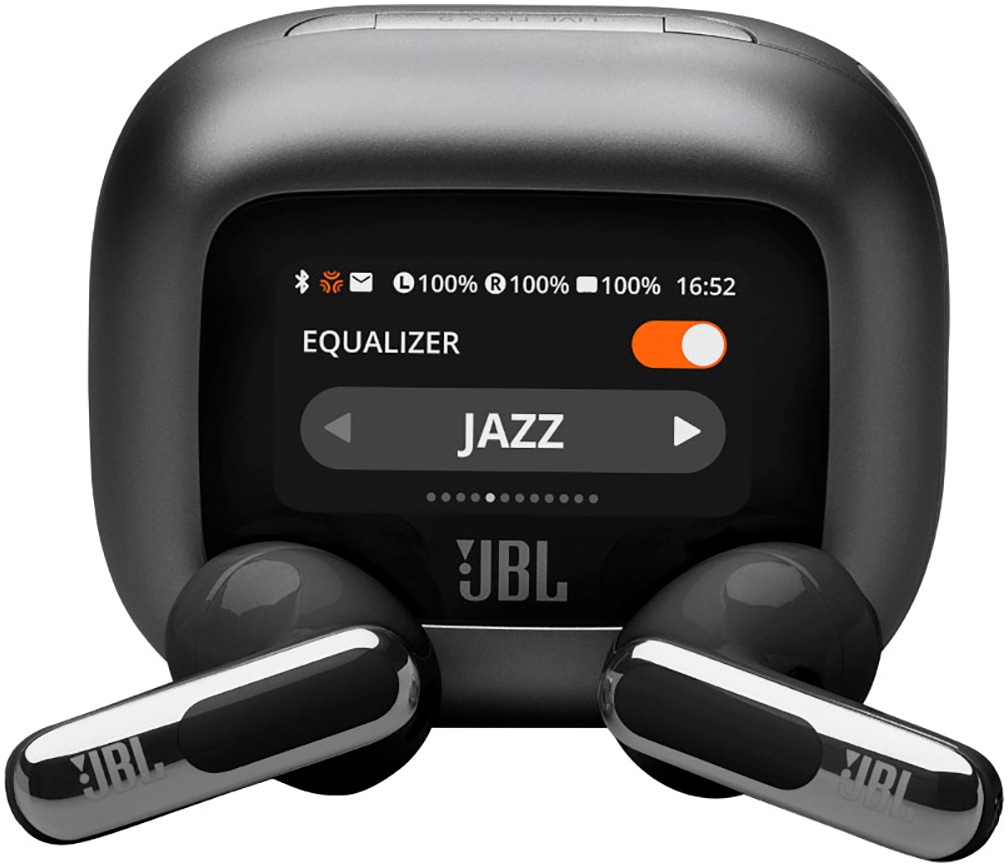 JBL wireless In-Ear-Kopfhörer »LIVE FLEX 3«, A2DP Bluetooth, Adaptive Noise-Cancelling-Multi-Point-Verbindung-Hi-Res, True Adaptive Noise Cancelling, IP54, Personi-Fi 3.0