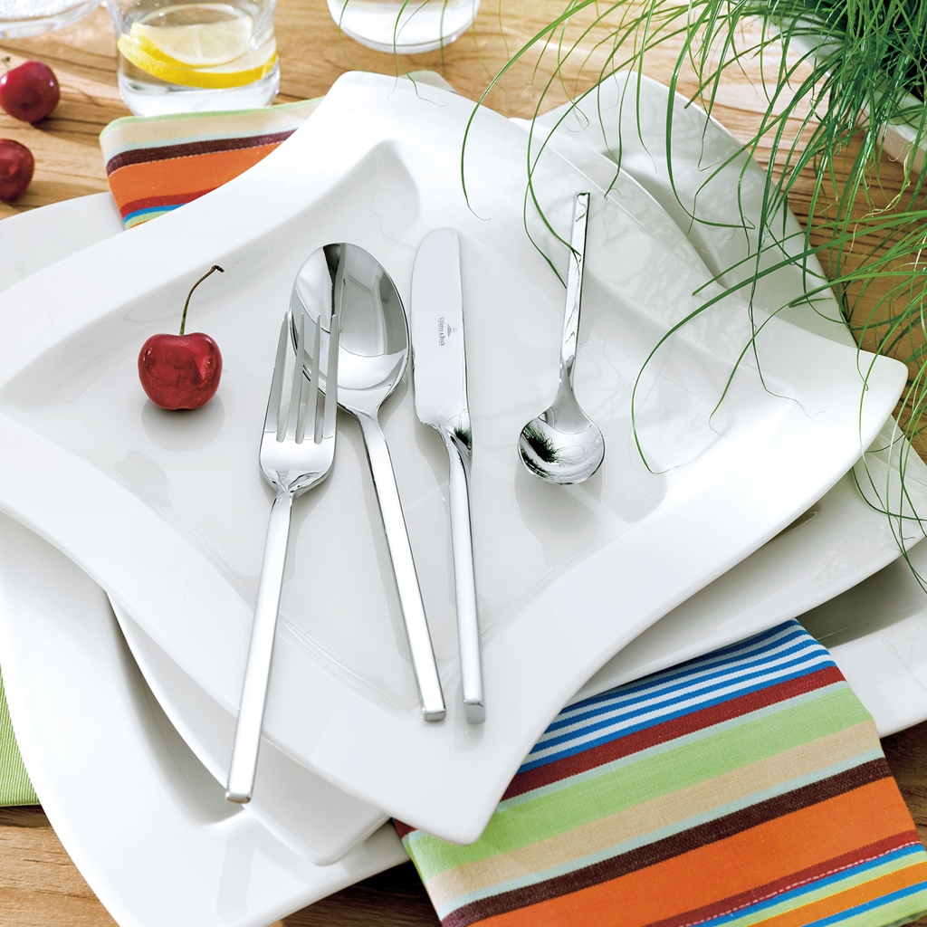 Villeroy & Boch Besteck-Set »Tafelbesteck NewWave 70er Set silber«