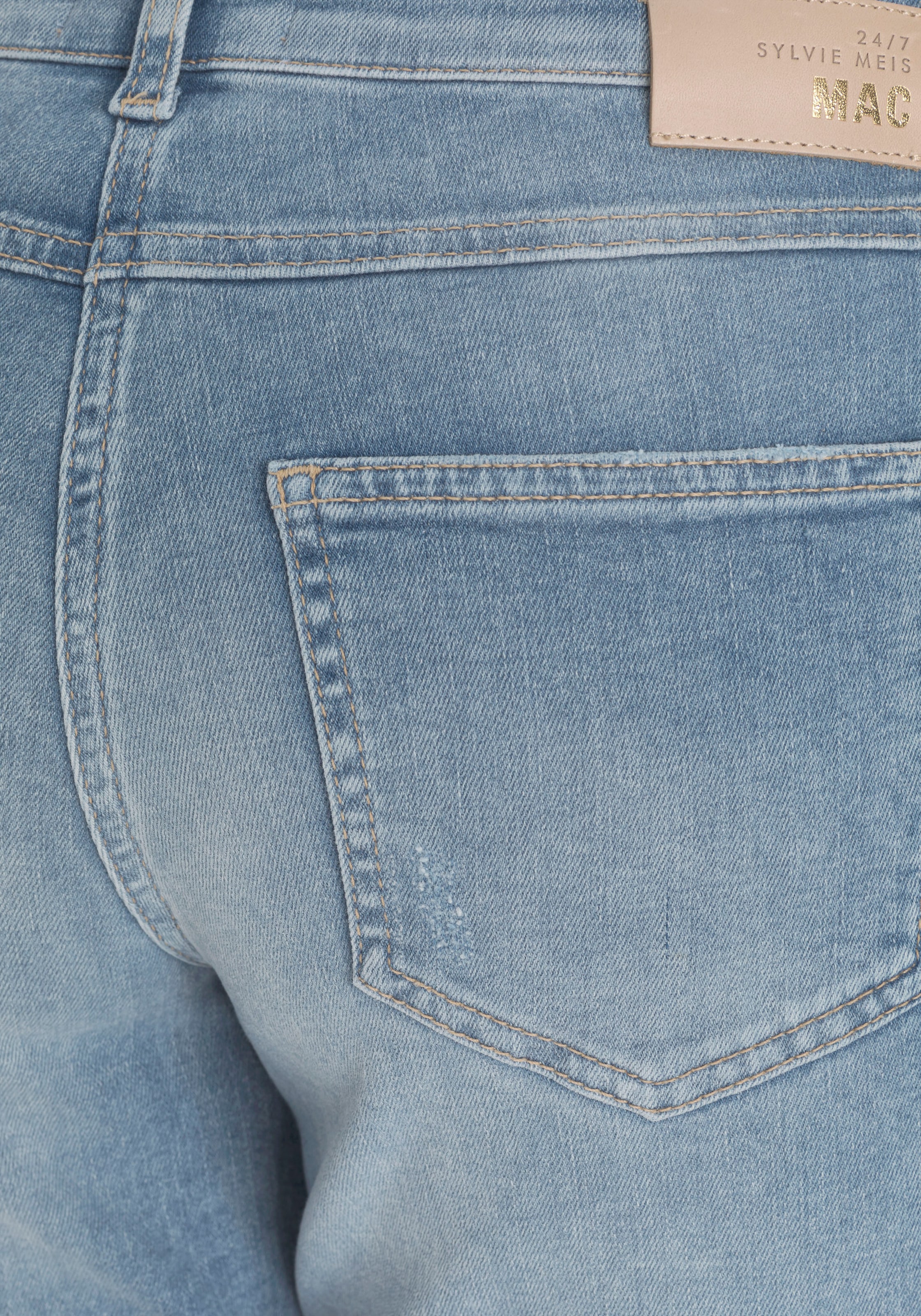 MAC Slim-fit-Jeans »Mel Sylvie Meis«, Gerader schmaler Schnitt von MAC by Sylvie Meis