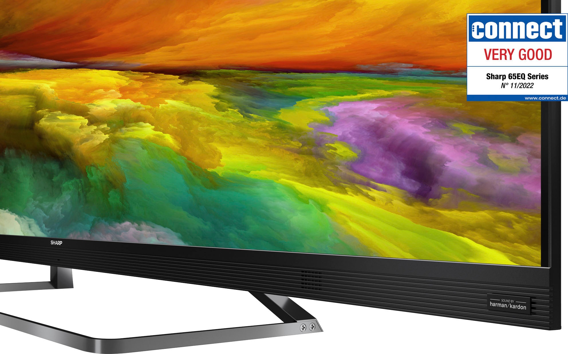 Sharp LED-Fernseher »4T-C65EQx«, 4K Ultra HD, Smart-TV-Android TV
