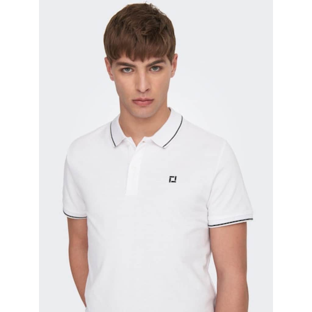 ONLY & SONS Poloshirt »ONSFLETCHER SLIM SS POLO NOOS«