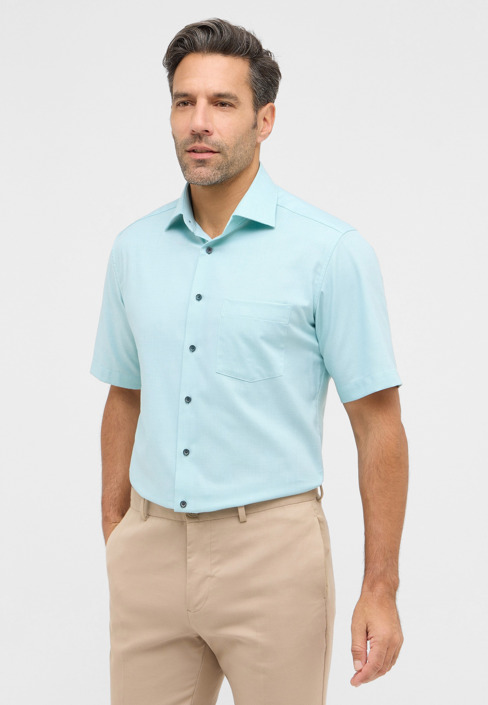 Eterna Kurzarmhemd »MODERN FIT« NON IRON (bügelfrei)