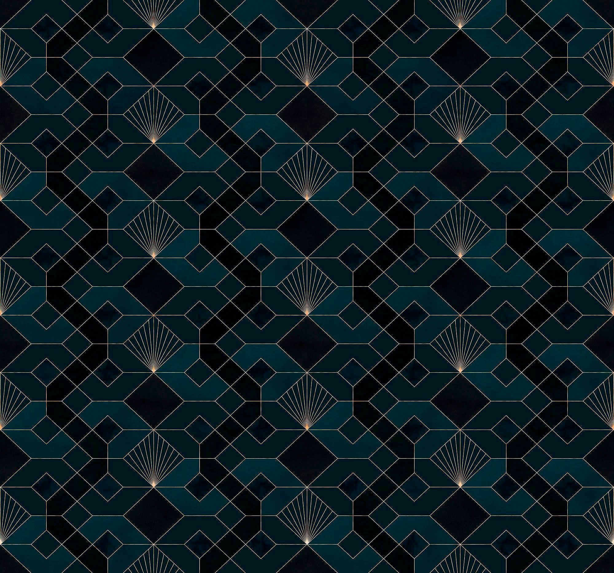 Komar Vliestapete »Digitaldruck Vlies -  Coquilles Mer - Größe 300 x 280 cm« bedruckt glatt Wohnzimmer, Schlafzimmer