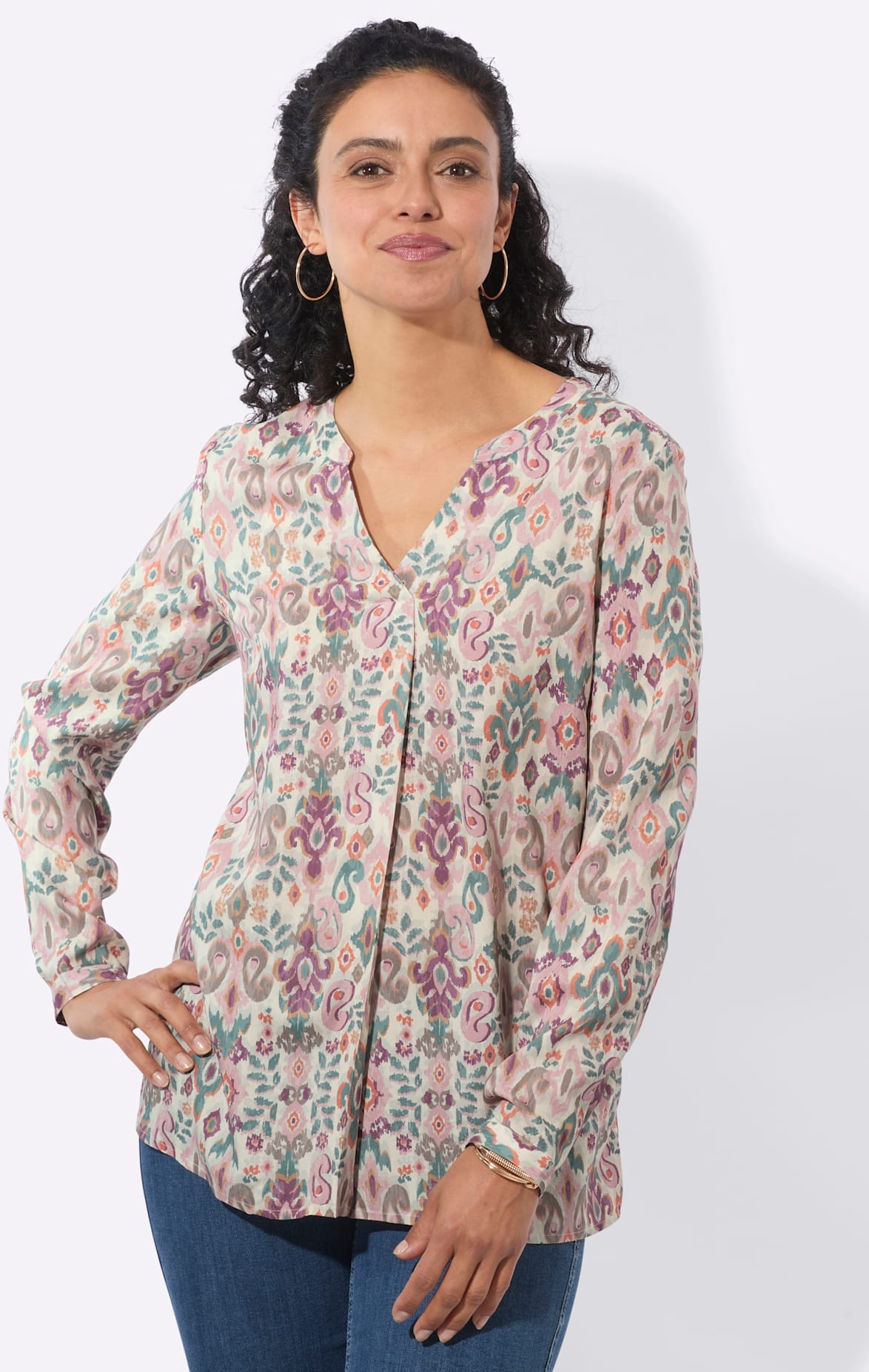 Inspirationen Druckbluse
