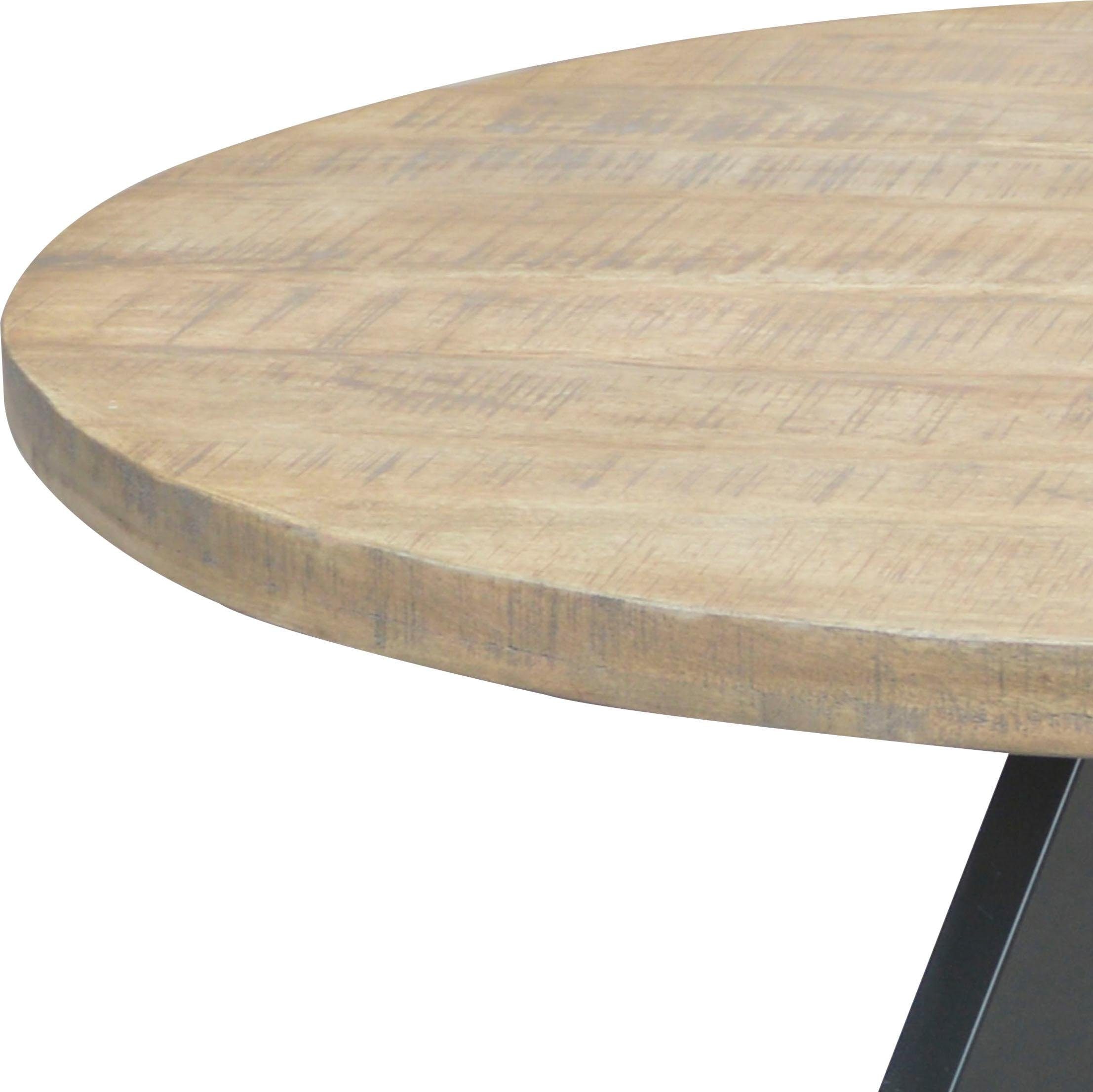 SIT Esstisch »Tops&Tables«, mit Massivholzplatte aus Mangoholz, runder Tisch