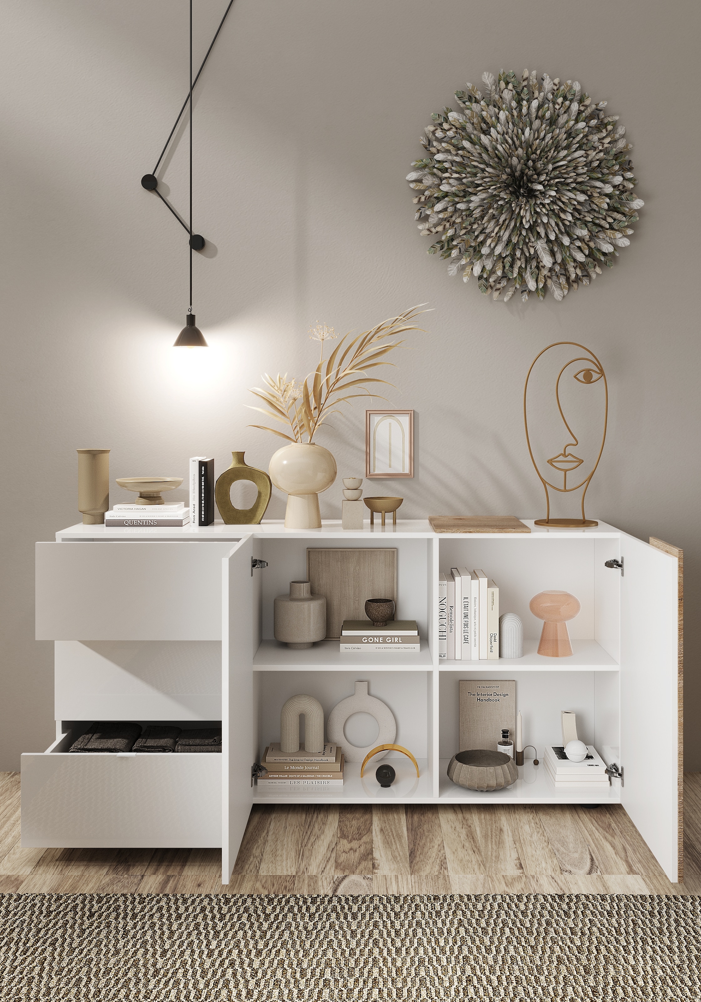 INOSIGN Sideboard »Venus, Kommode« Breite 181 cm