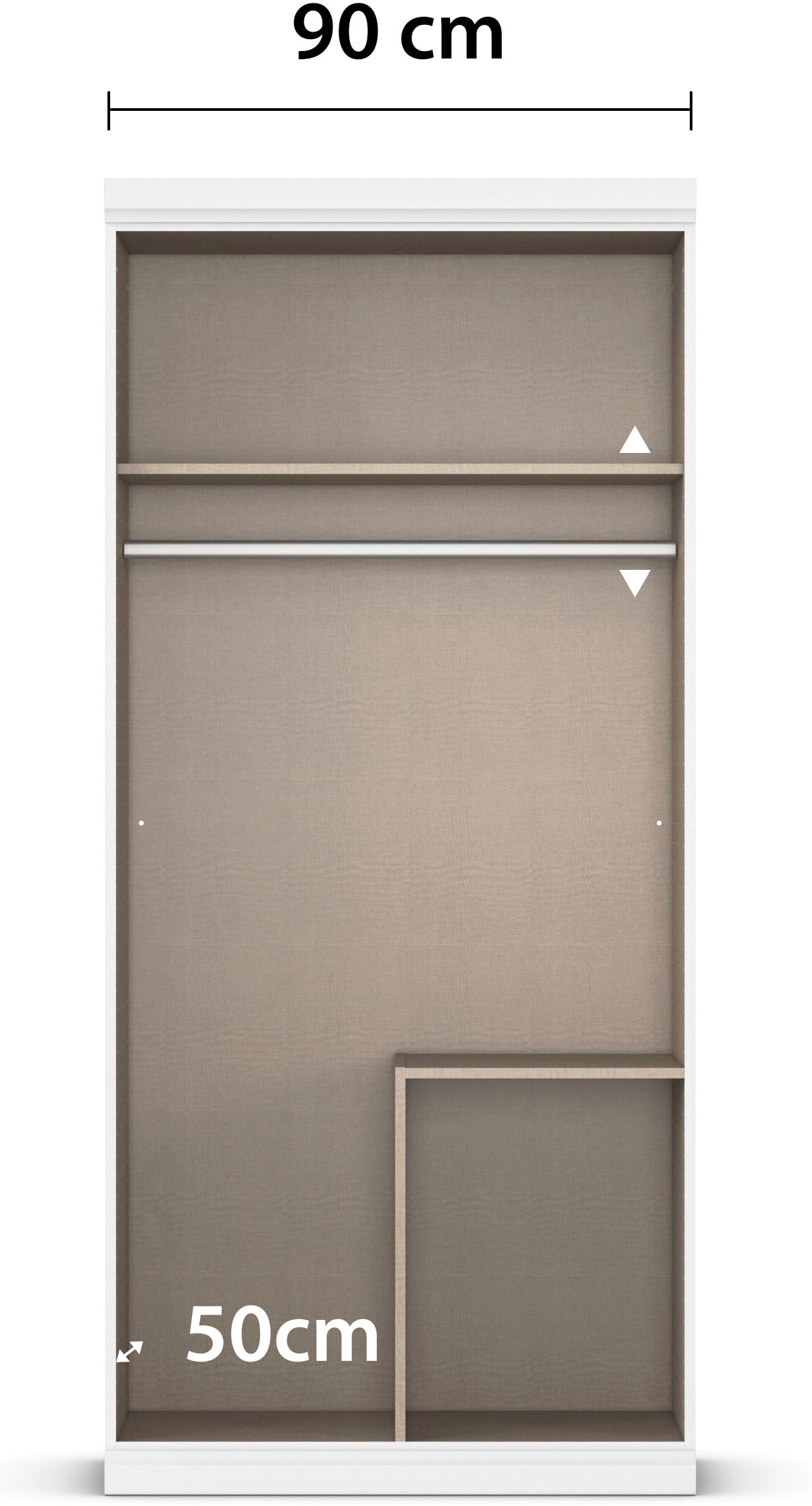 rauch Jugendzimmer-Set »Marlene«, (Set, 4 tlg., in 3 verschiedenen Ausstattungen BASIC/CLASSIC/PREMIUM), erhältlich in verschiedenen Bett- und Schrank-Breiten MADE IN GERMANY