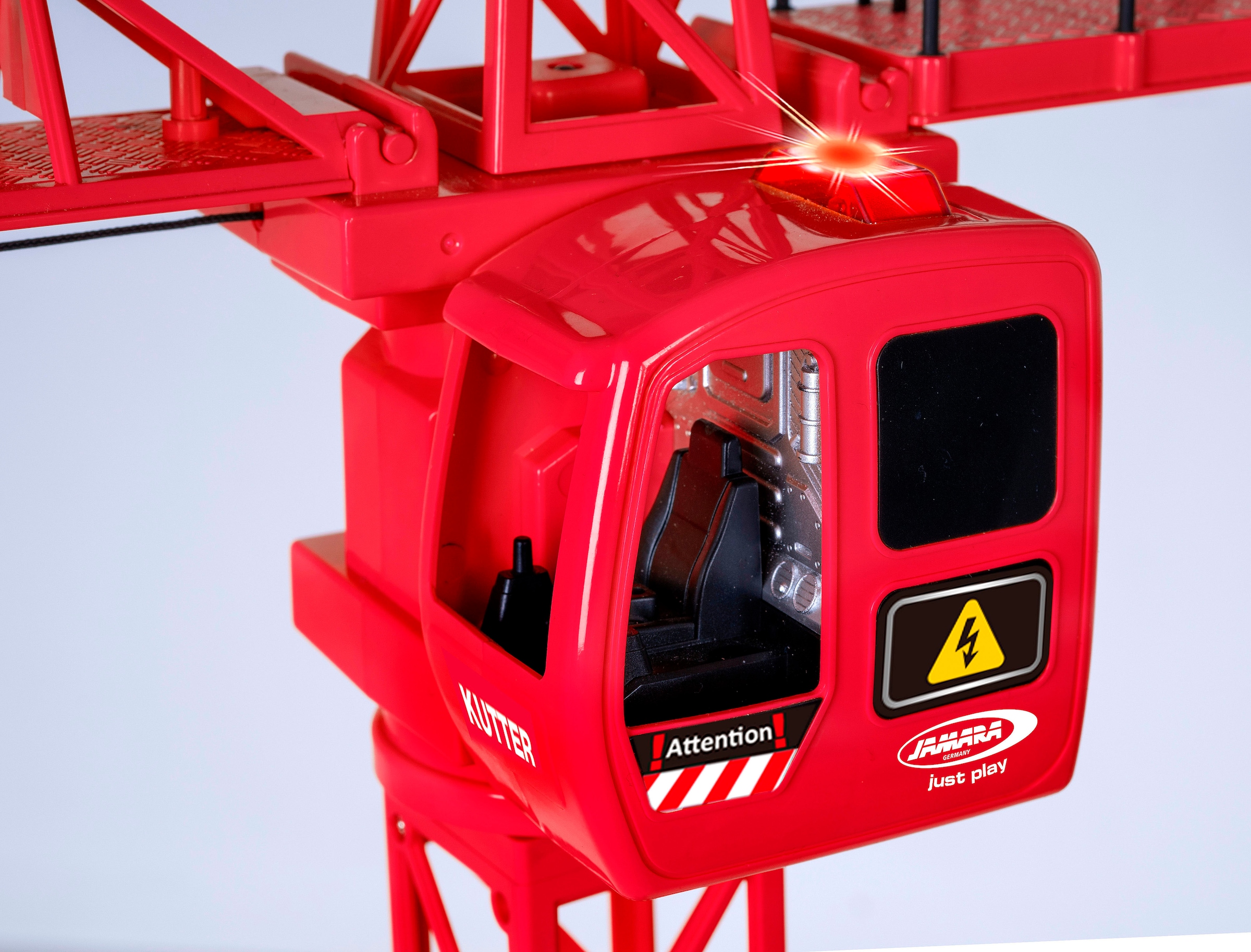 Jamara RC-Kran »Turmdrehkran Kutter XL 99 IR«, LED Licht im Dach