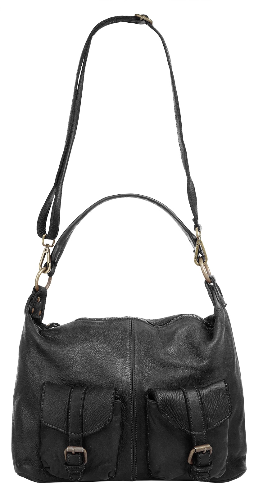 Cluty Shopper echt Leder, Made in Italy