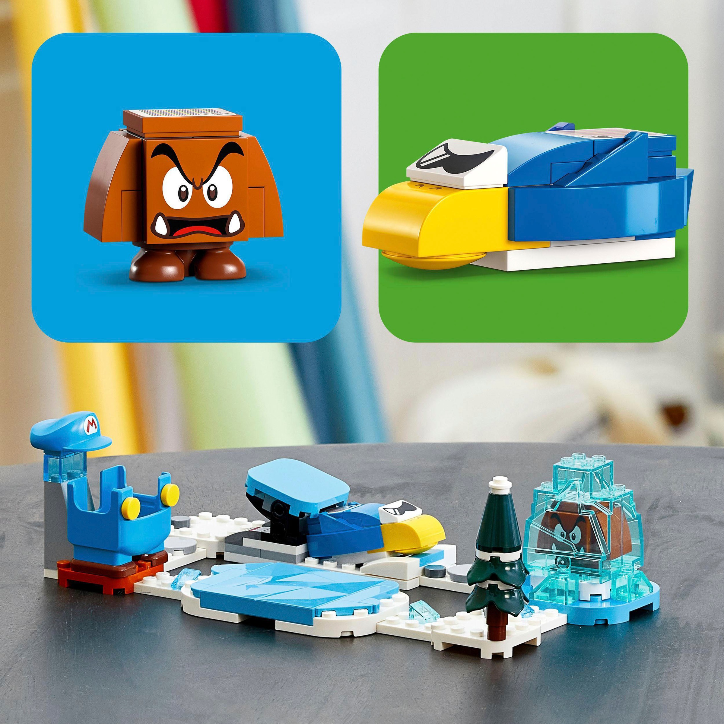 LEGO® Konstruktionsspielsteine »Eis-Mario-Anzug – Erweiterungsset (71415), LEGO® Super Mario«, (105 St.), Made in Europe