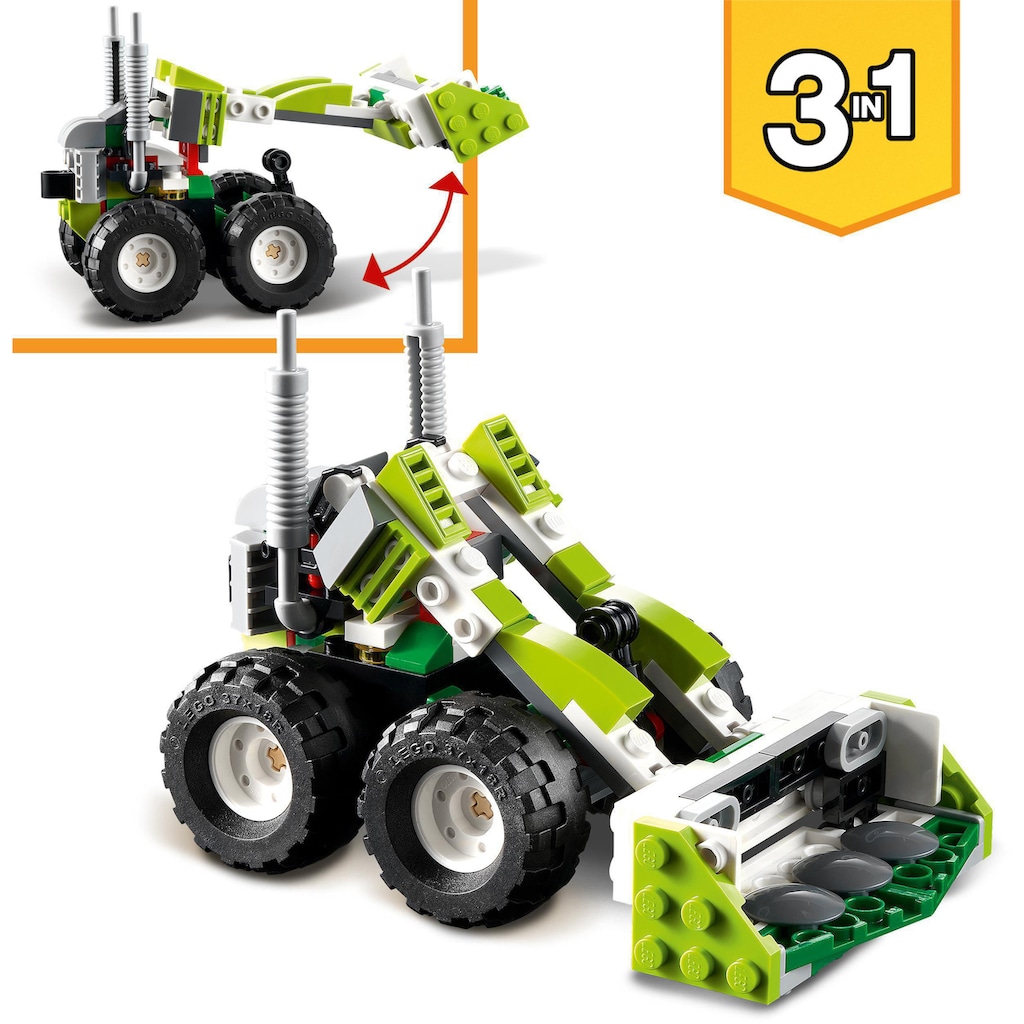 LEGO® Konstruktionsspielsteine »Geländebuggy (31123), LEGO® Creator 3in1«, (160 St.)
