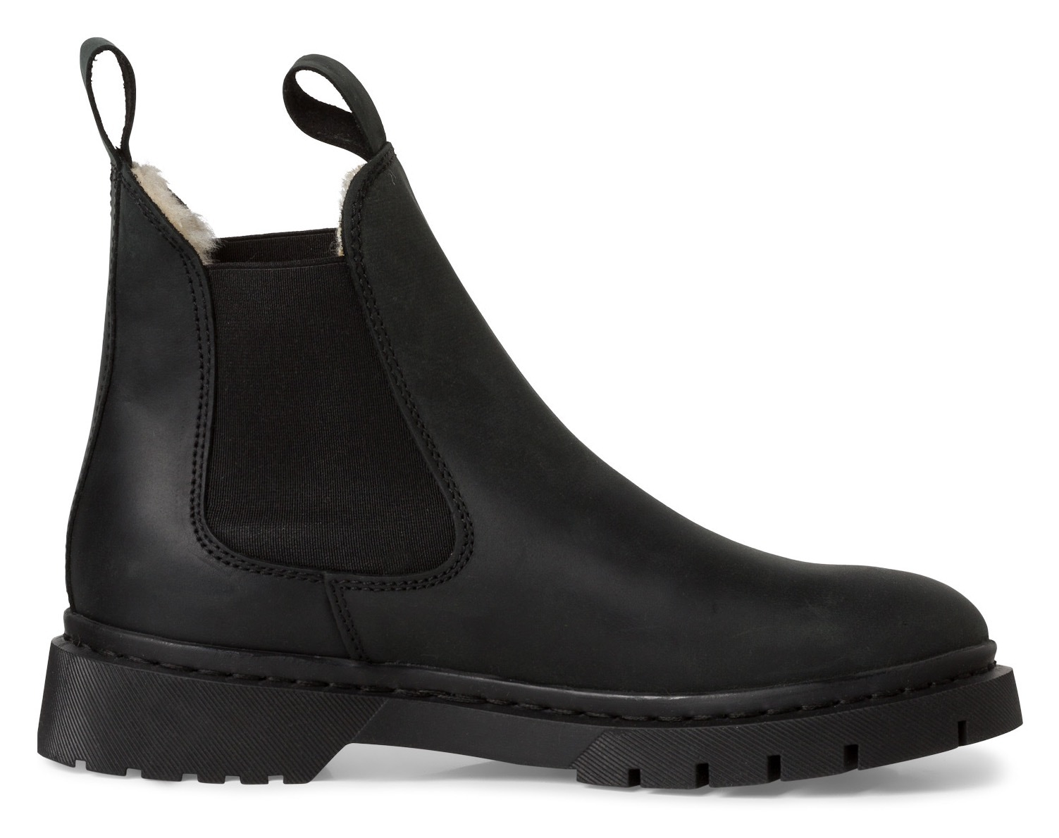 Tamaris Winterboots, Blockabsatz, Chelseaboots, Schlupfschuh, beidseitiger Stretcheinsatz