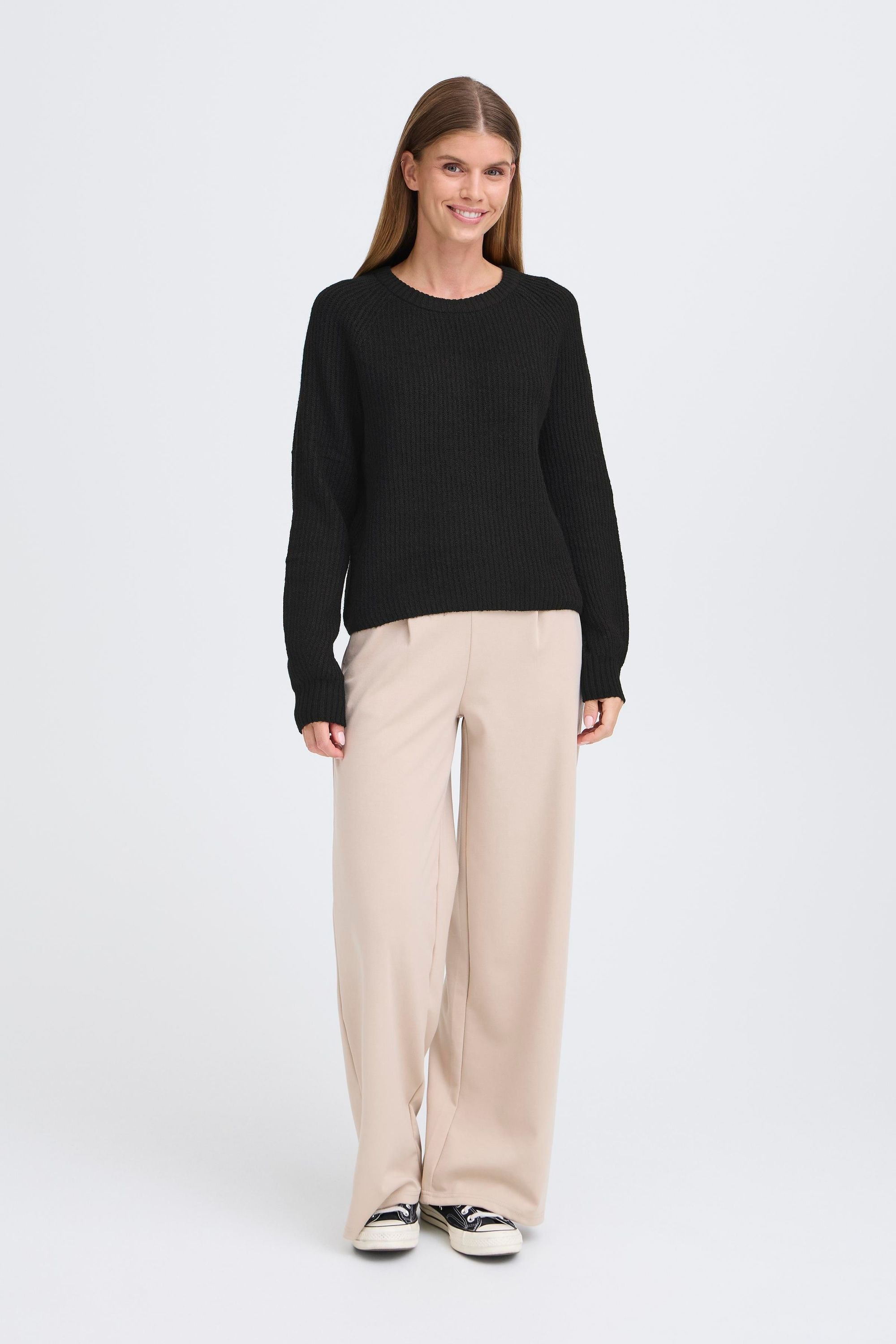 OXMO Strickfleece-Pullover »Strickpullover OXIFANSI«