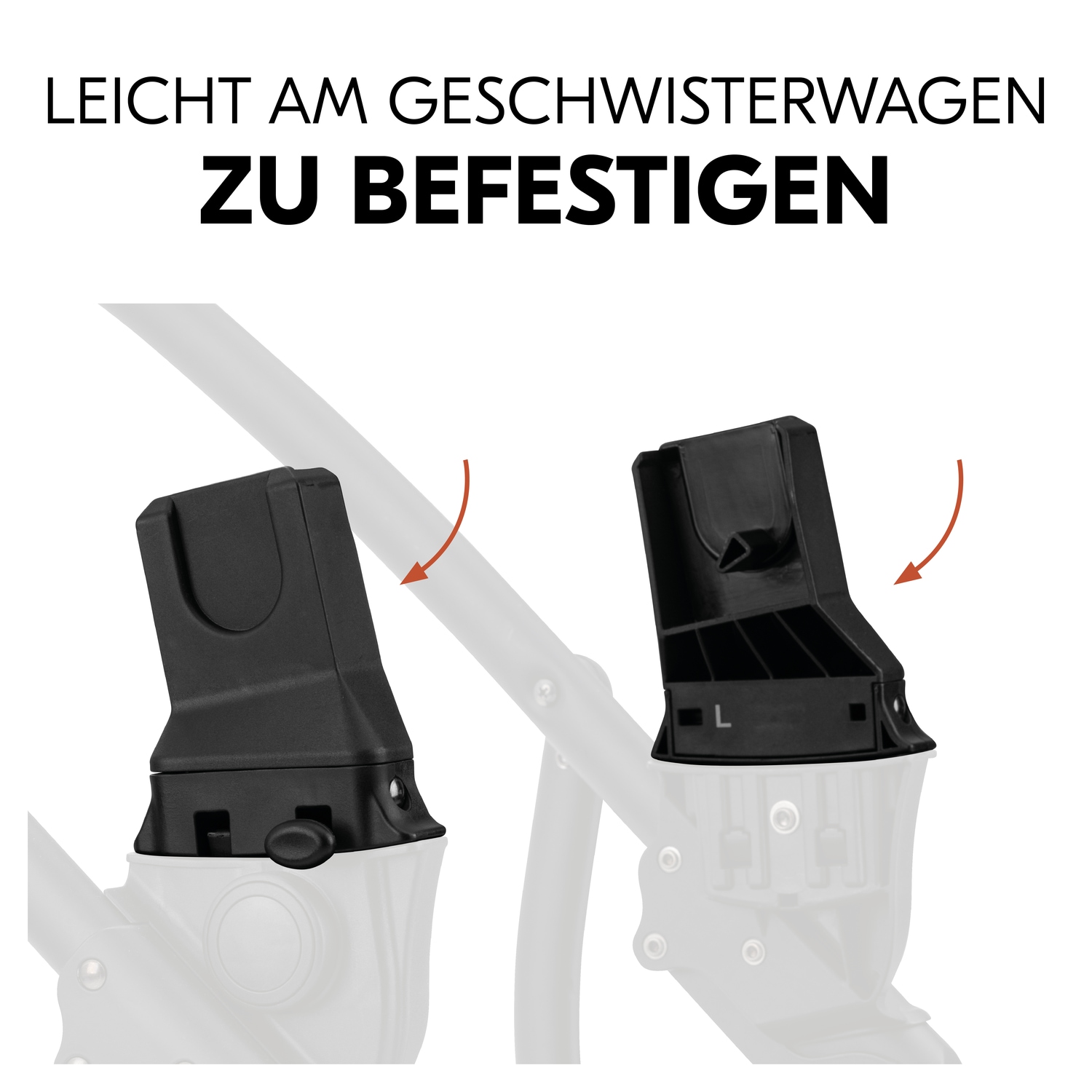 Hauck Kinderwagen-Adapter »Duett 2«