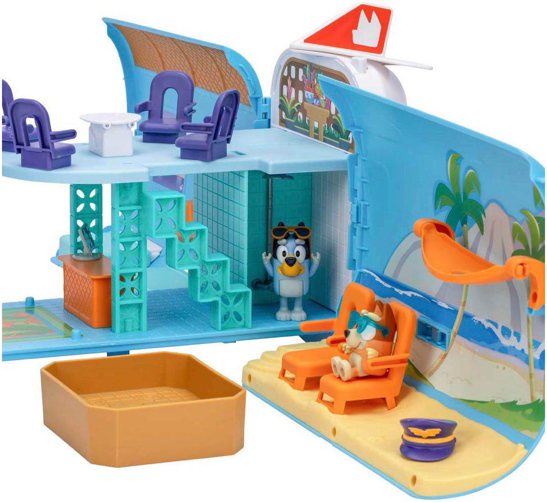 Moose Spielwelt »Bluey Flugzeug 3-in-1-Verwandlungsspielset«, mit Soundeffekt