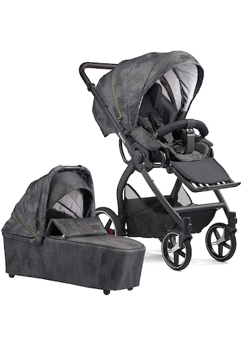 Kombi-Kinderwagen »FX4 Soft+ mit Aufsatz Classic schwarz/schwarz, schwarzgrau«