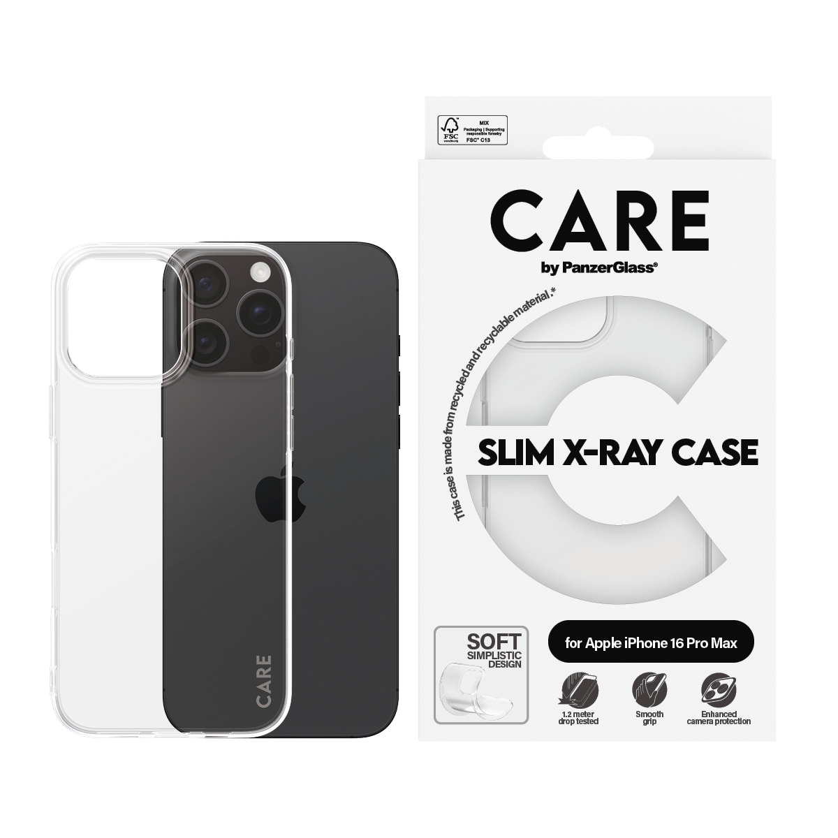 Handyhülle »Case Fashion X-Ray Soft Basic Apple iPhone 16 Pro Max«, Backcover,...