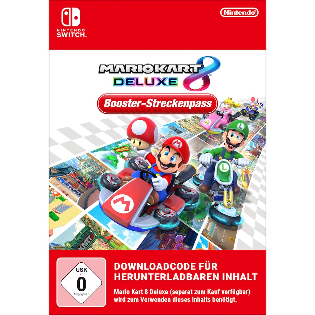Nintendo Switch Spielesoftware »Mario Kart 8 Deluxe«, Nintendo Switch, inkl. Booster-Streckenpass