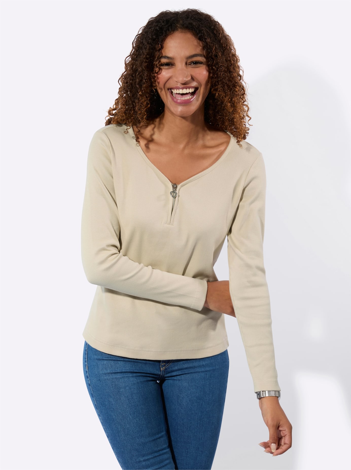 Inspirationen Langarmshirt »Langarm-Shirt« 1 tlg.