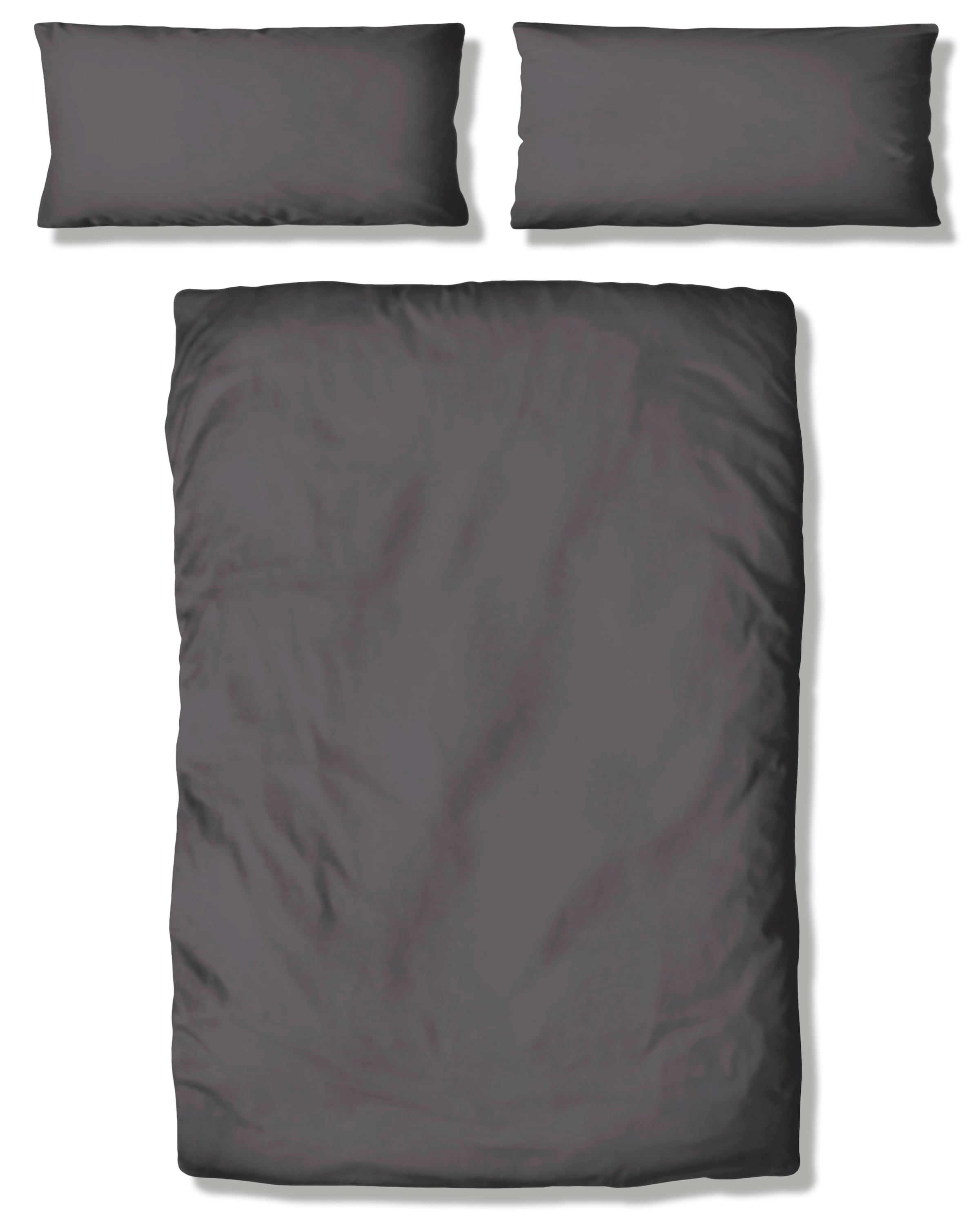 my home Bettwäsche »Desner« 2 tlg. Premium Qualität, 100 % Polyester, sehr weich, uni, ab 135x200 cm