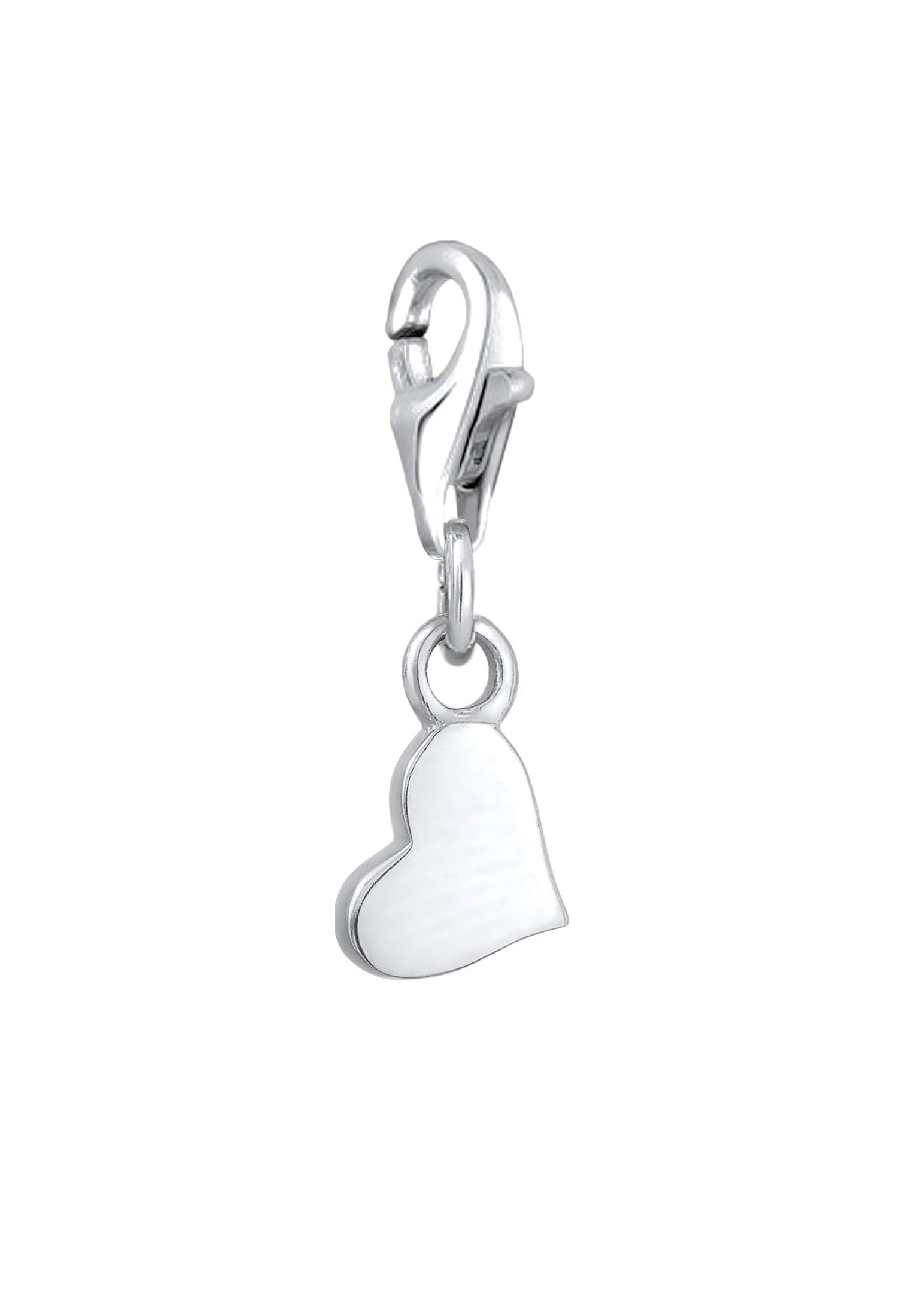 Nenalina Charm Herz »Charm Herz Anhänger Liebe 925 Silber«