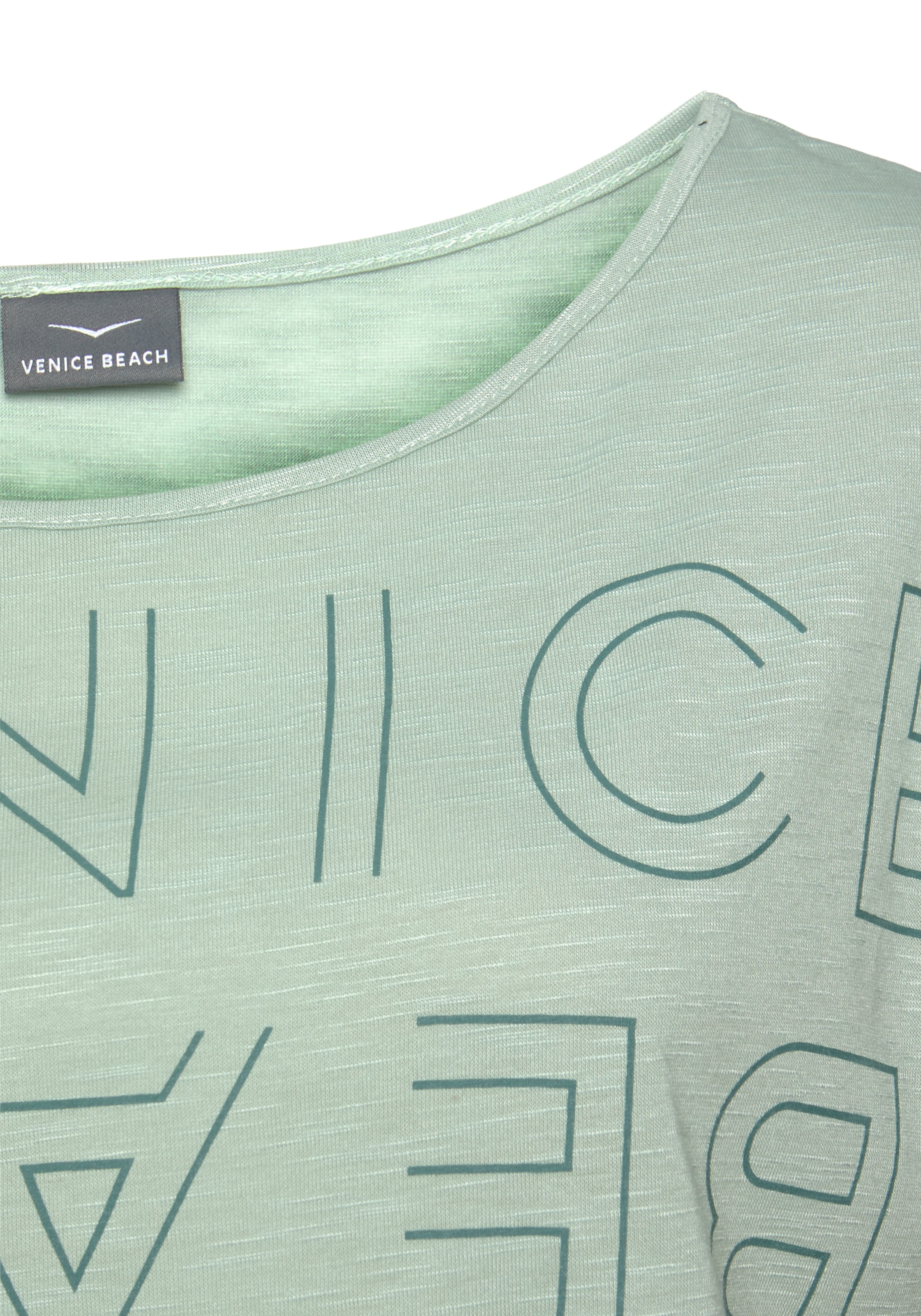 Venice Beach Rundhalsshirt, mit Logoprint, T-Shirt, sommerlich-sportlicher Look