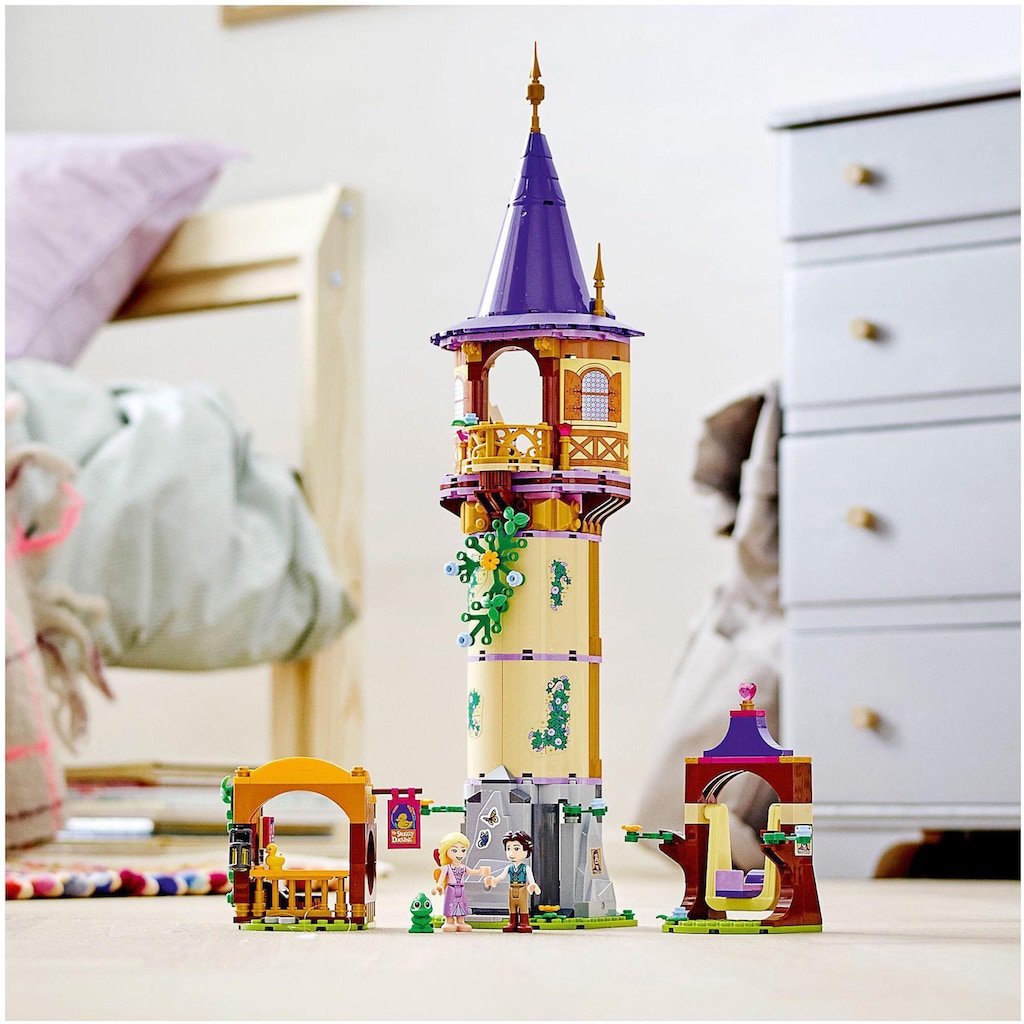 LEGO® Konstruktionsspielsteine »Rapunzels Turm (43187), LEGO® Disney Princess«, (369 St.)