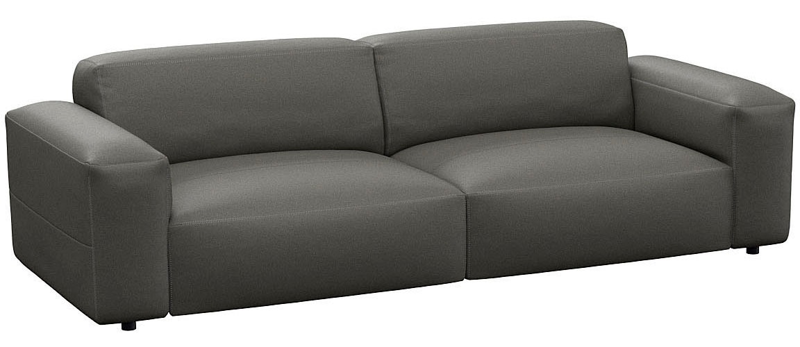FLEXLUX 3-Sitzer »Lucera Sofa, super bequem durch hochwertigen Sitzaufbau mit Kaltschaum«, modern & anschmiegsam, Designsofa