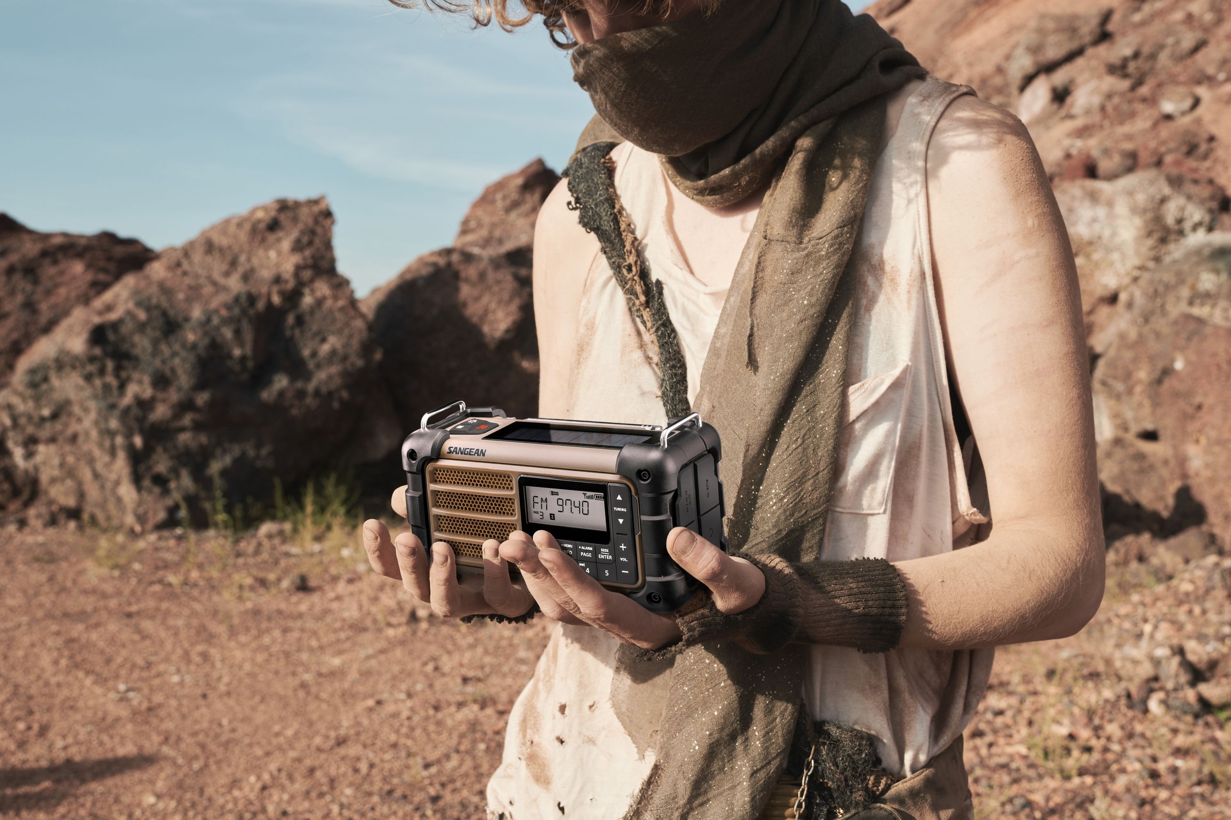 Sangean Notfallradio »MMR-99« (Bluetooth AM-Tuner | FM-Tuner mit RDS ) Multi-Powered Digital Tuning Emergency