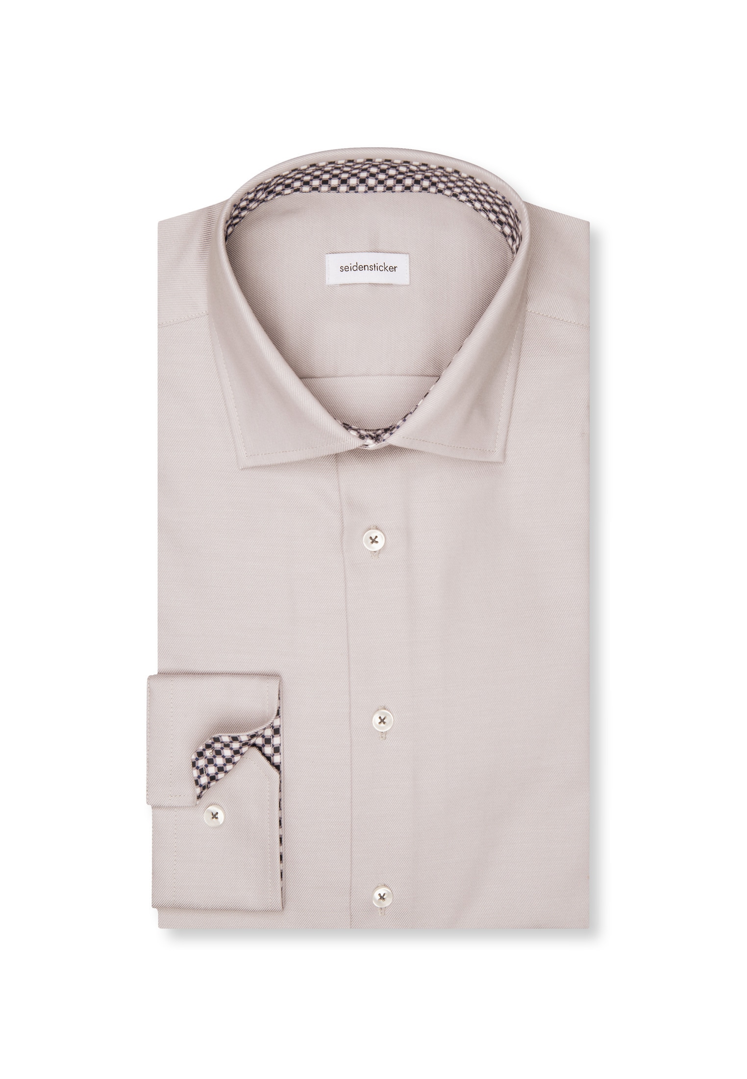 seidensticker Businesshemd »Slim« Slim Langarm Kentkragen Uni