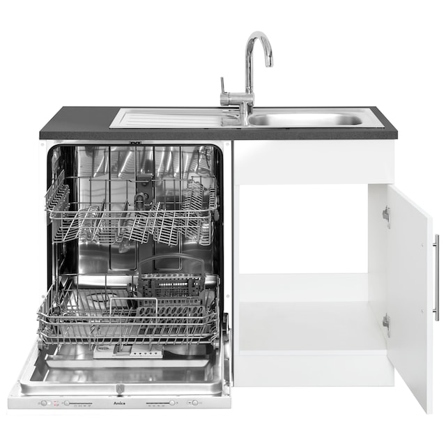 wiho Küchen Winkelküche »Cali«, mit E-Geräten, Stellbreite 220 x 170 cm  online bei OTTO