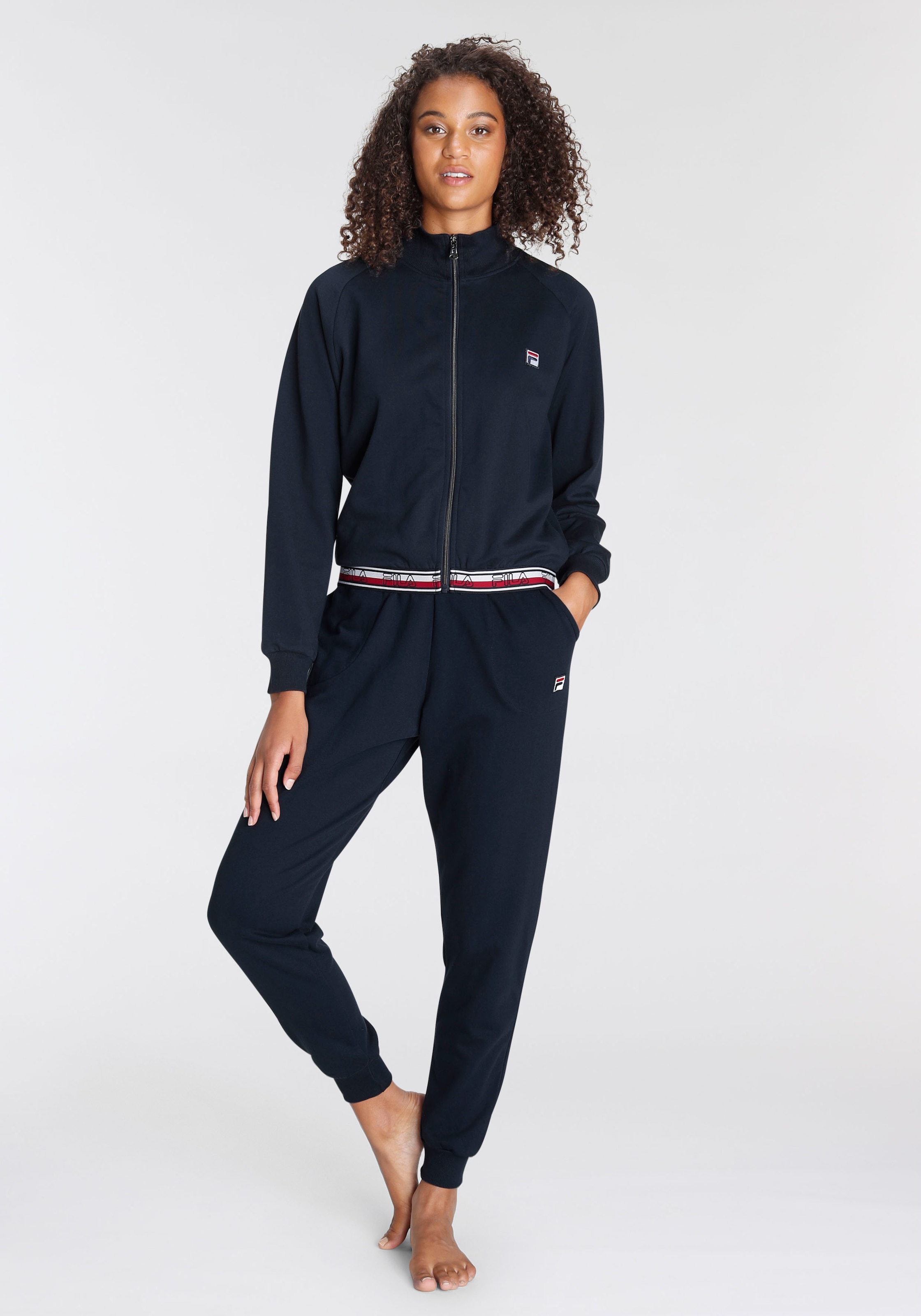 Fila Damen Pyjama 2 Stk. tlg. in bunt, Größe XS