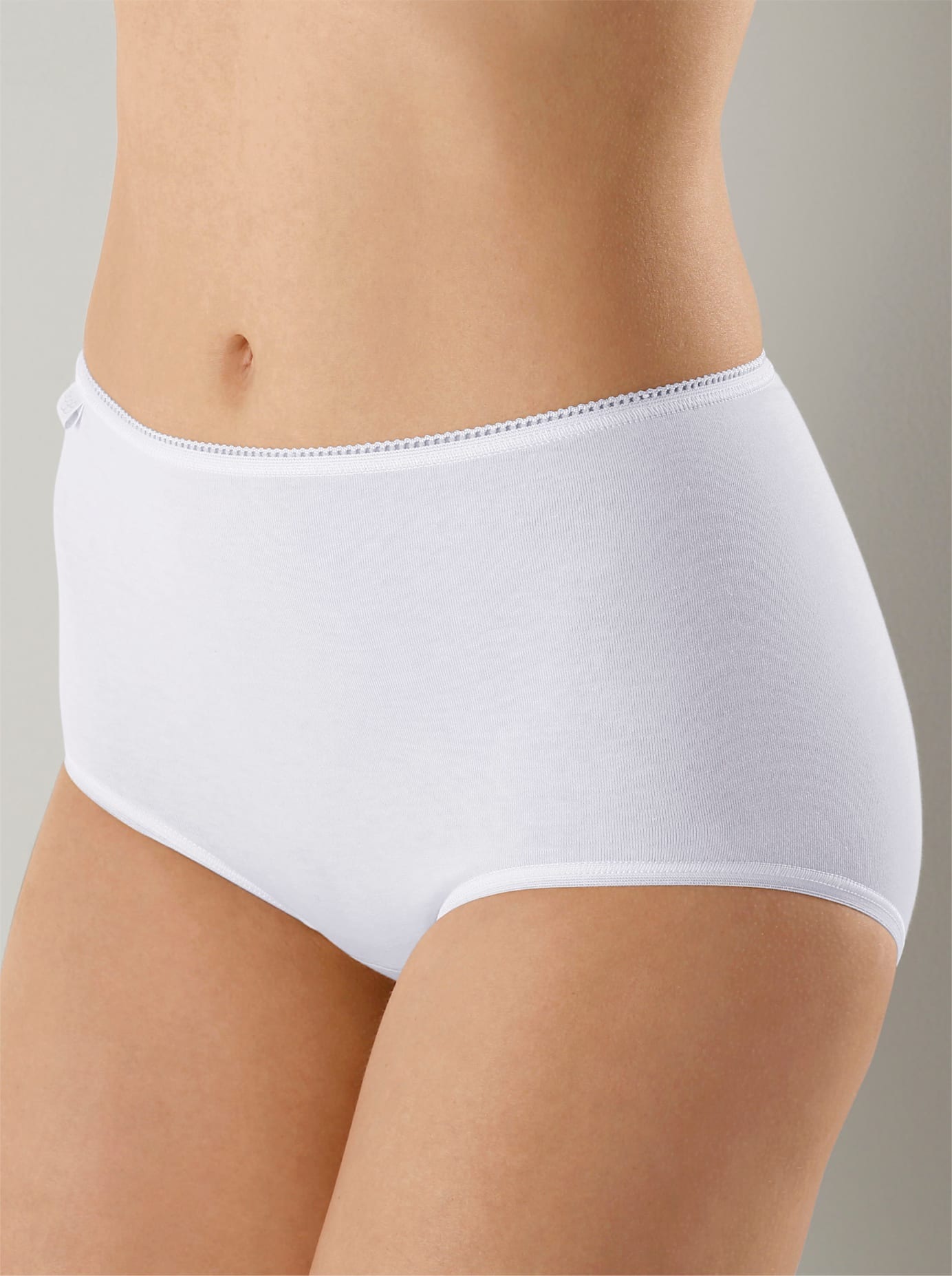 Sloggi Damen Taillenslip 3 Stk. tlg. in weiß, Größe 40