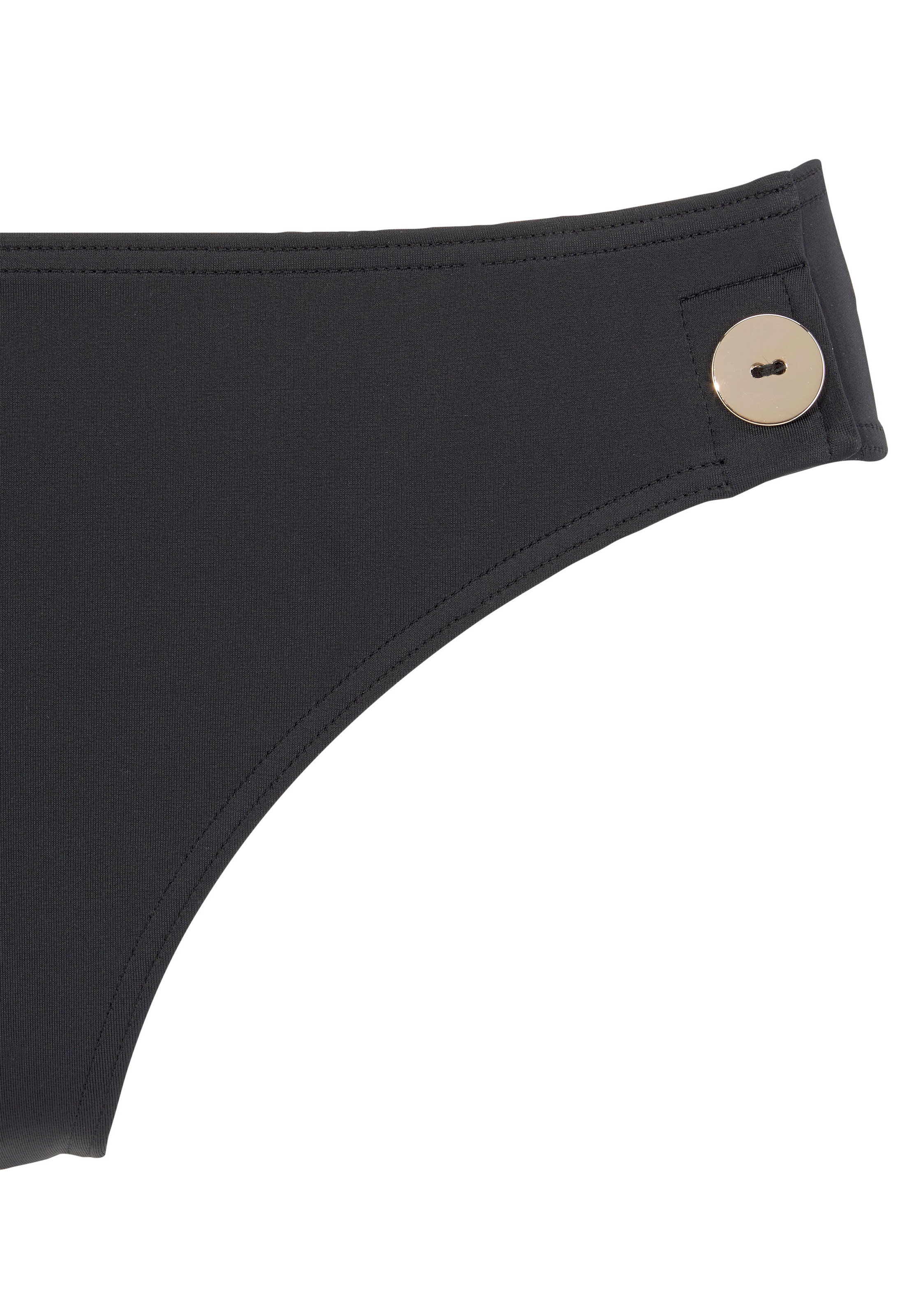 Vivance Triangel-Bikini, mit goldfarbenen Zierknöpfen