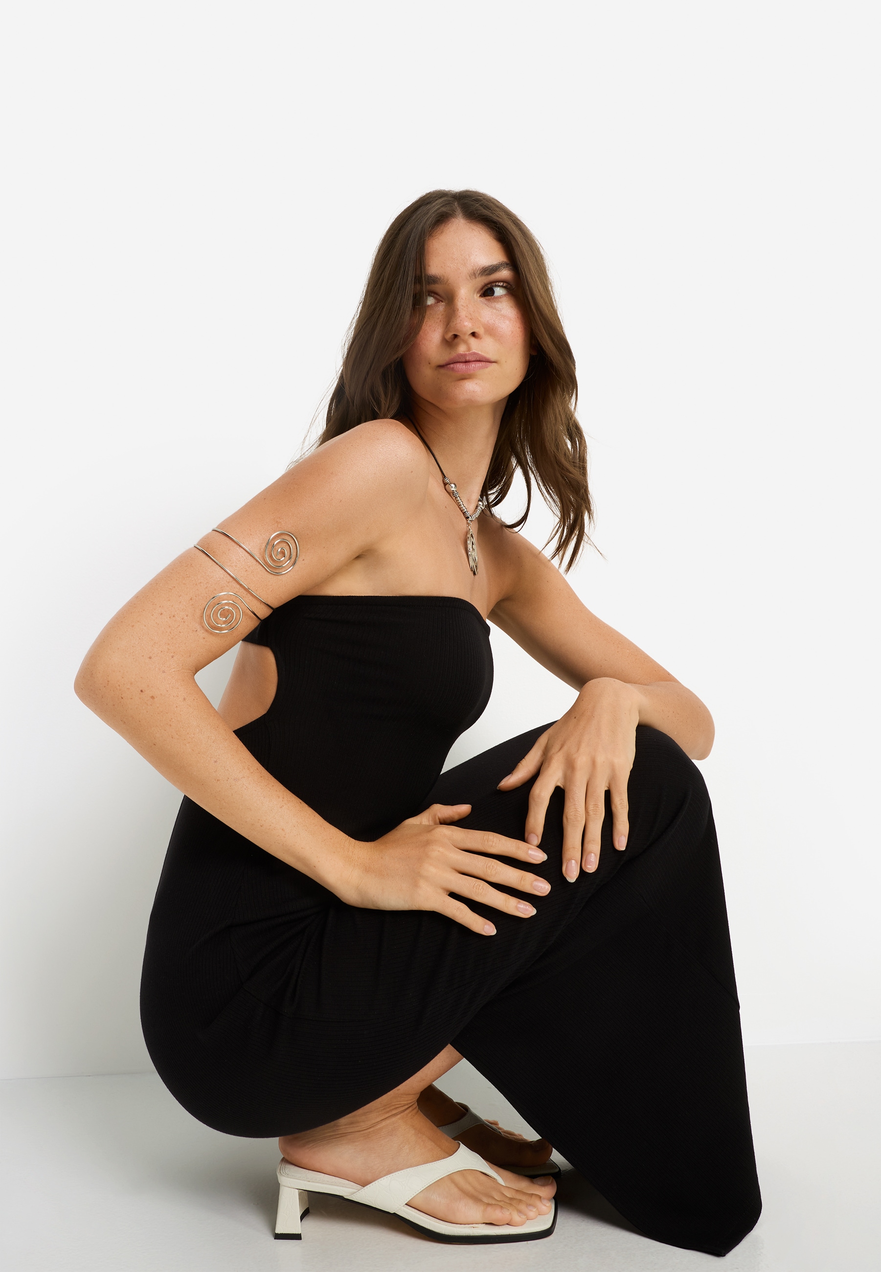 LSCN by LASCANA Bandeaukleid